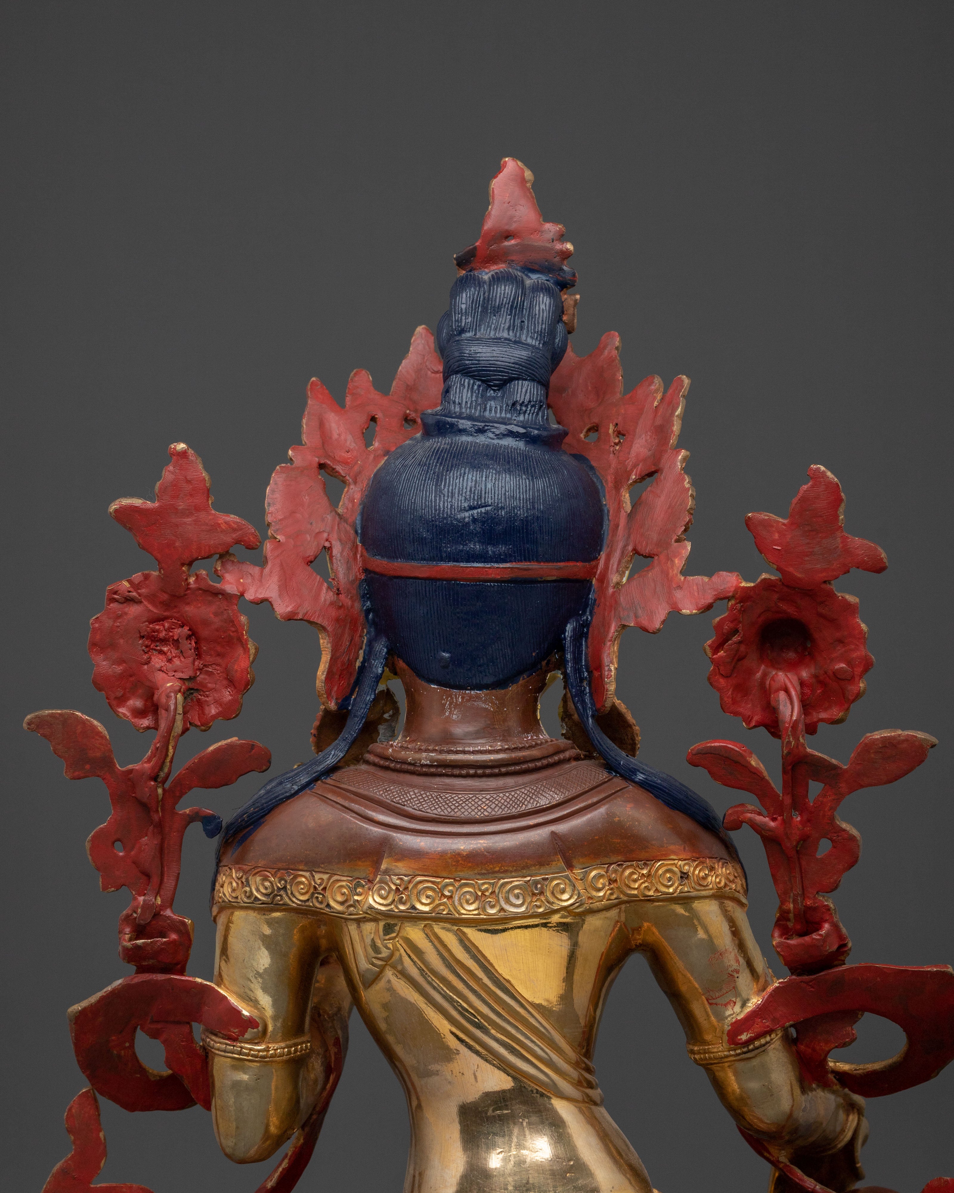 Green Tara Sacred Shrine Figure | Goddess of Compassion and Swift Protection
