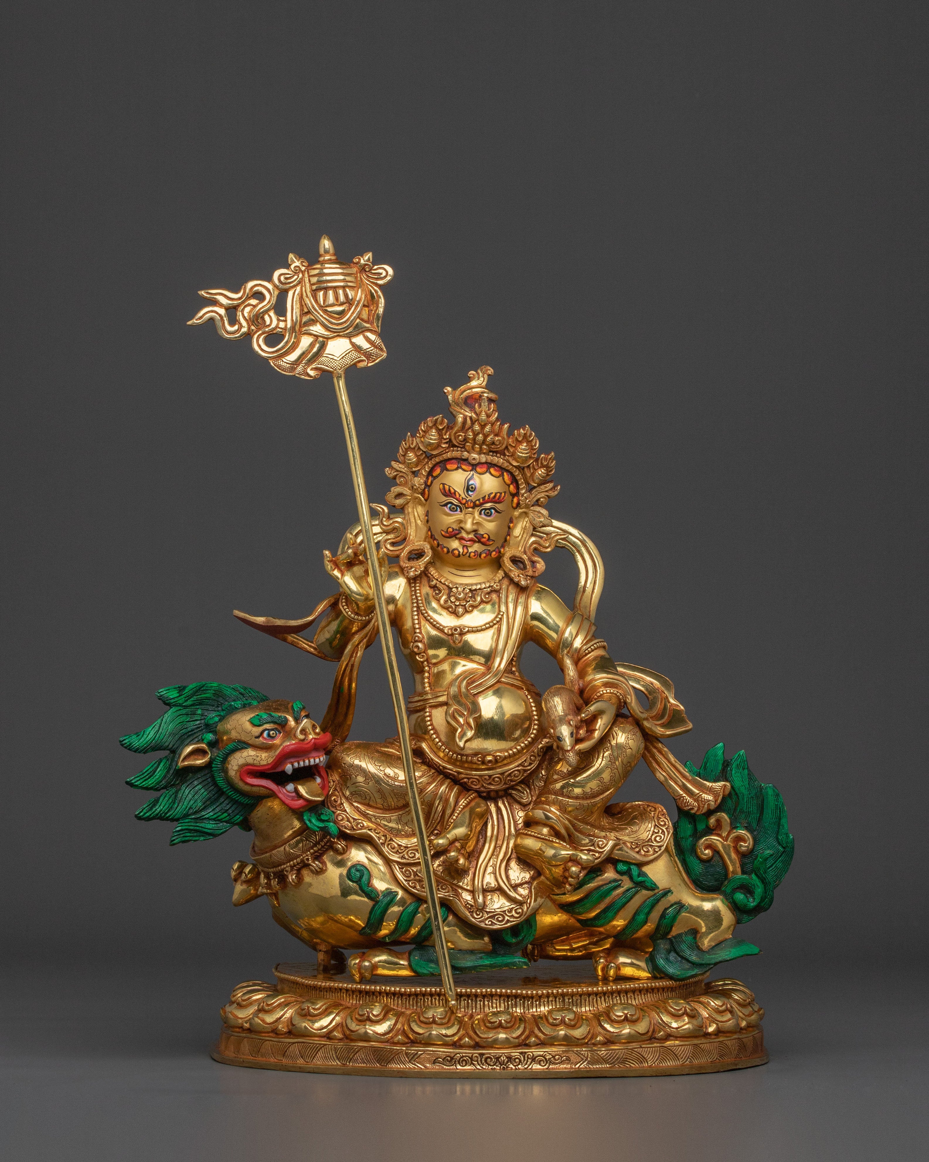 Namtoshe Statue | Tibetan Wealth Deity