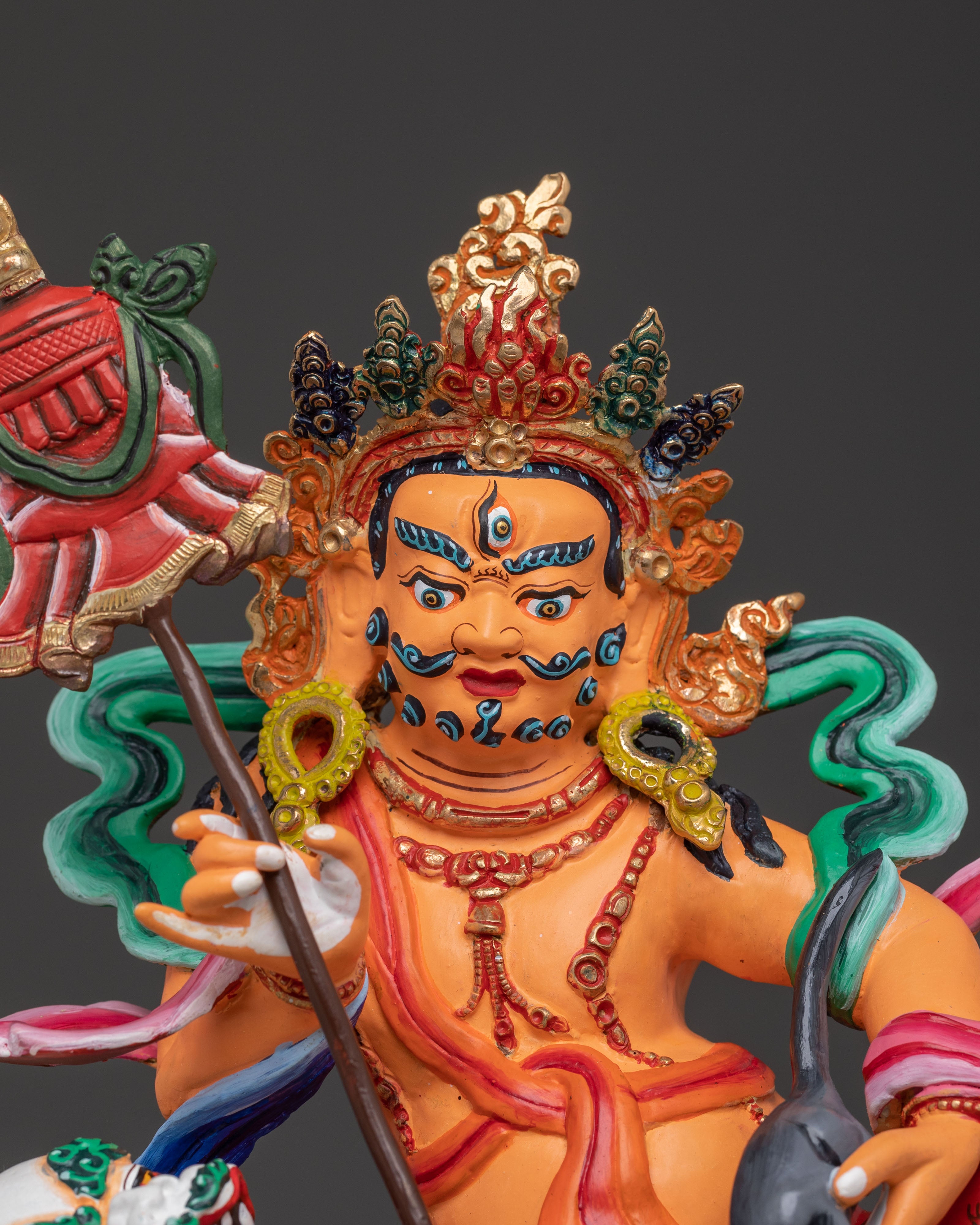 Namtoshe Statue | Tibetan Wealth Deity
