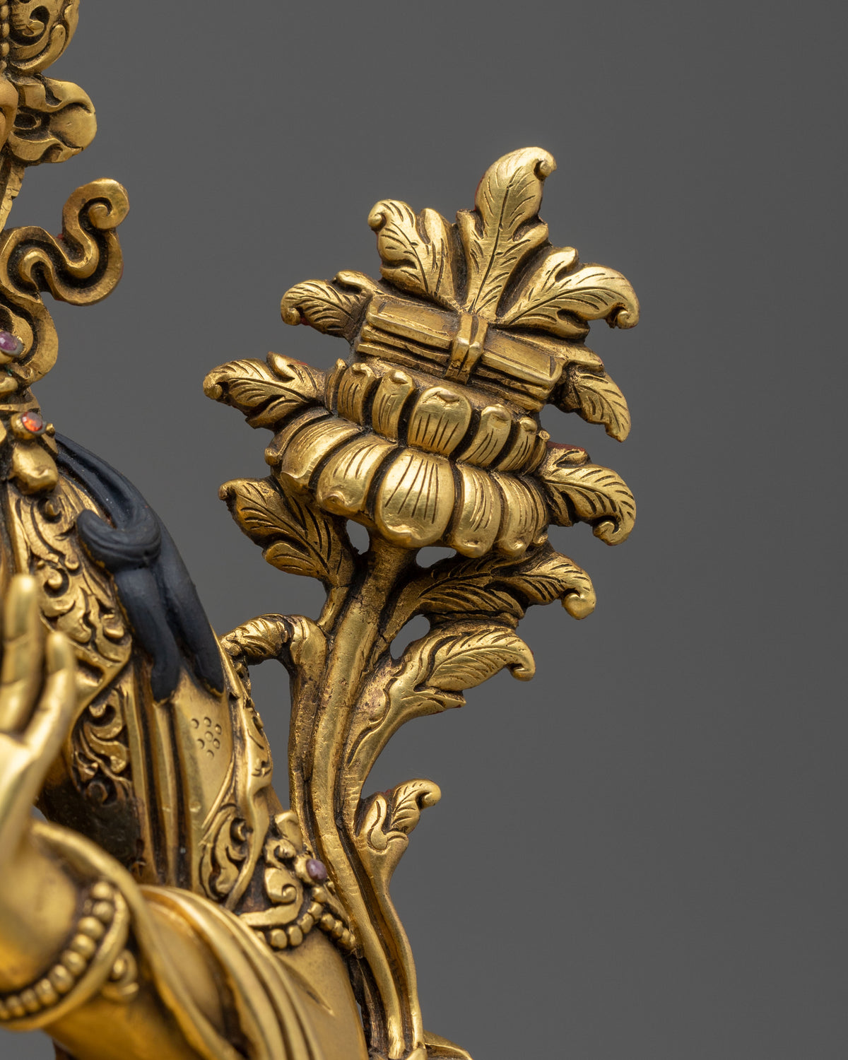 Manjushri Spiritual Sculpture | Copper Figurine