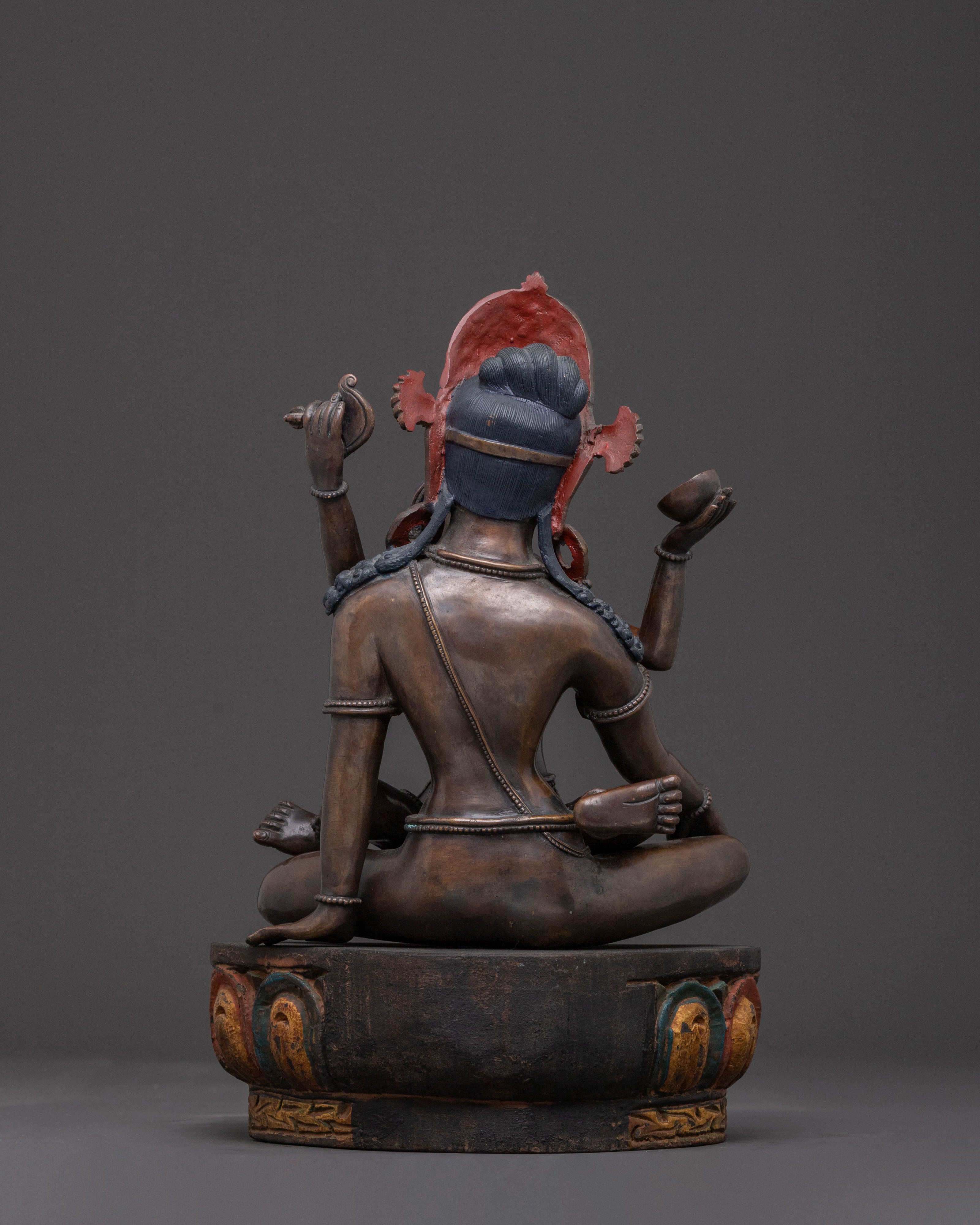 Lokeshwor with Consort Sacred Statue