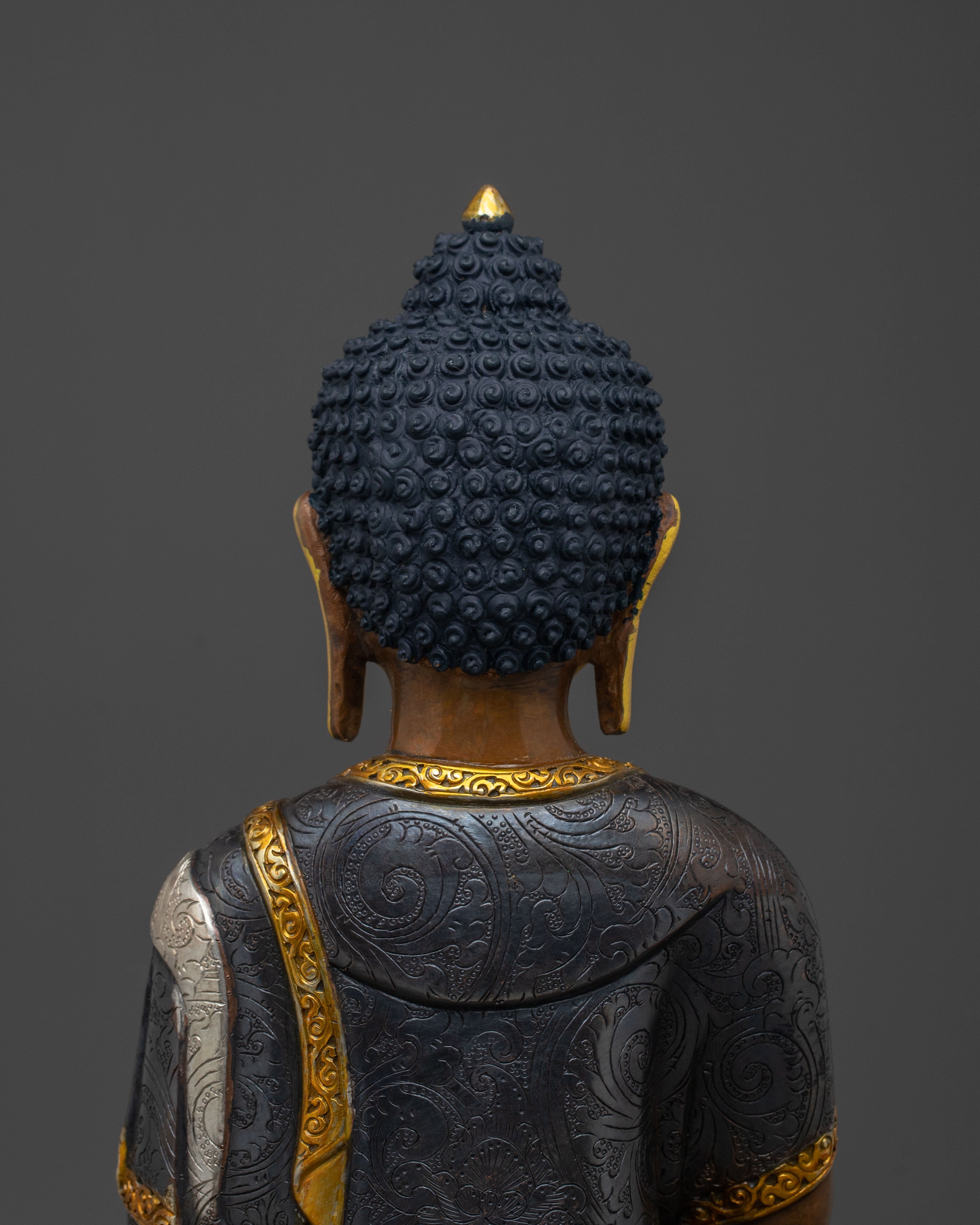 Gautama Buddha Buddhist Statue | Traditional Himalayan Spiritual Artwork