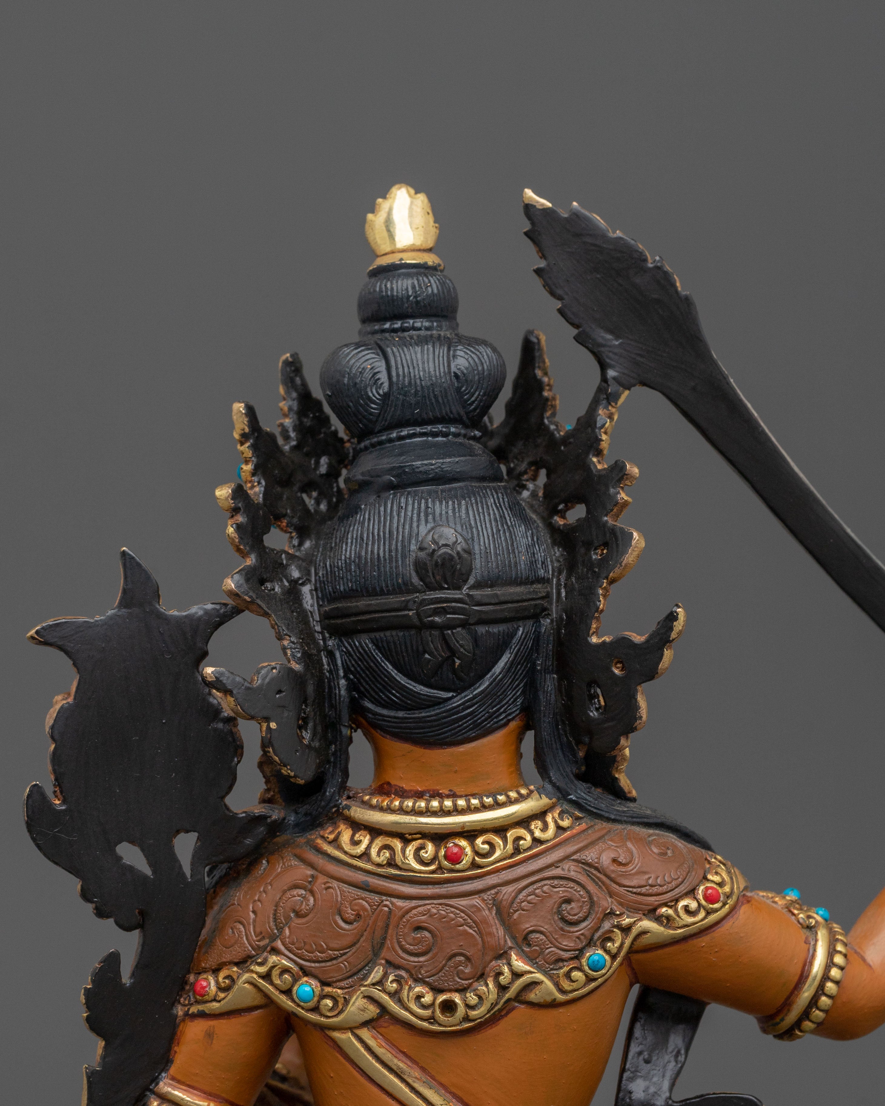 Enlightened Manjushri Bodhisattva Statue | Buddhist Shrine