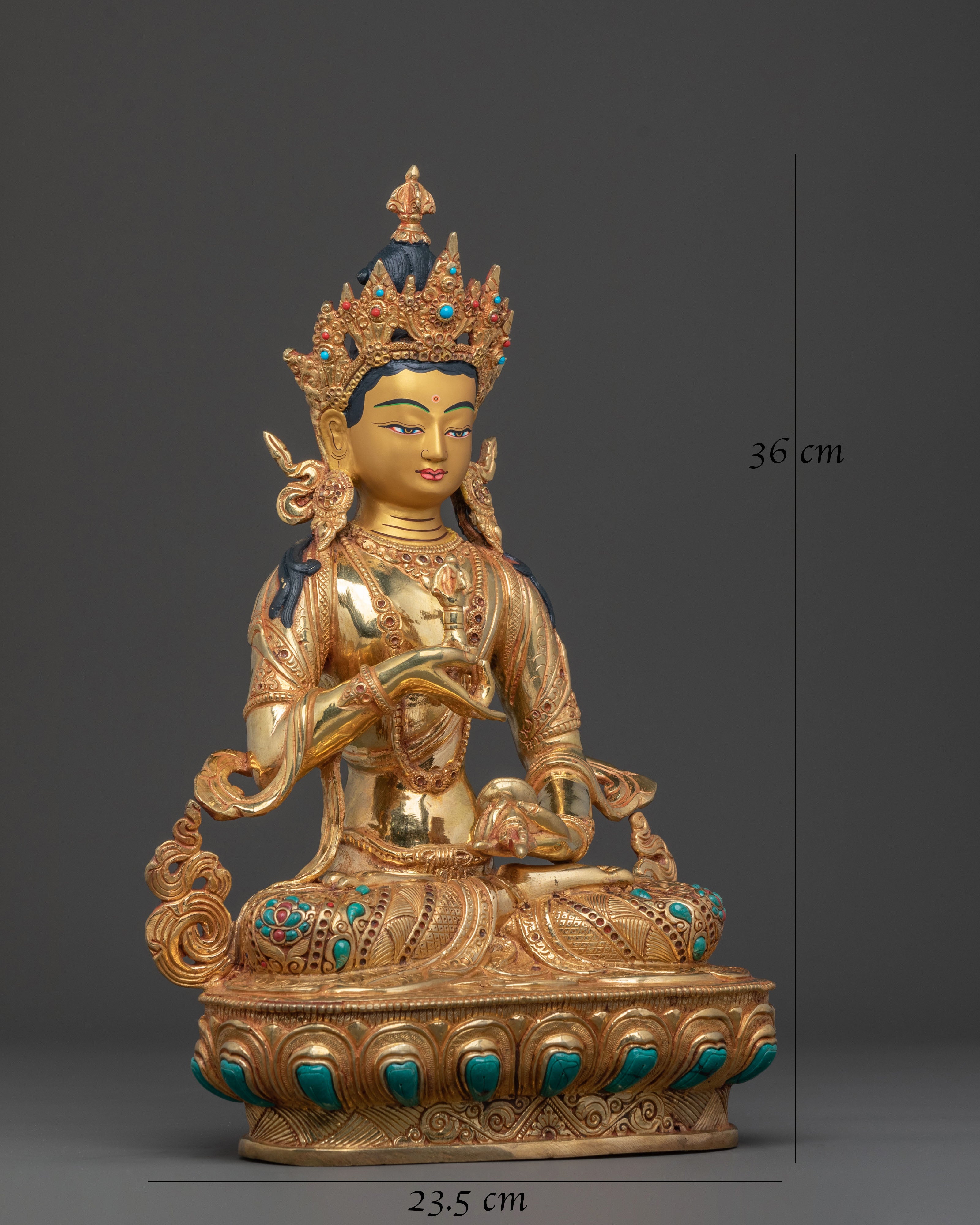 Vajrasattva Spiritual Statue: Altar Home Decor