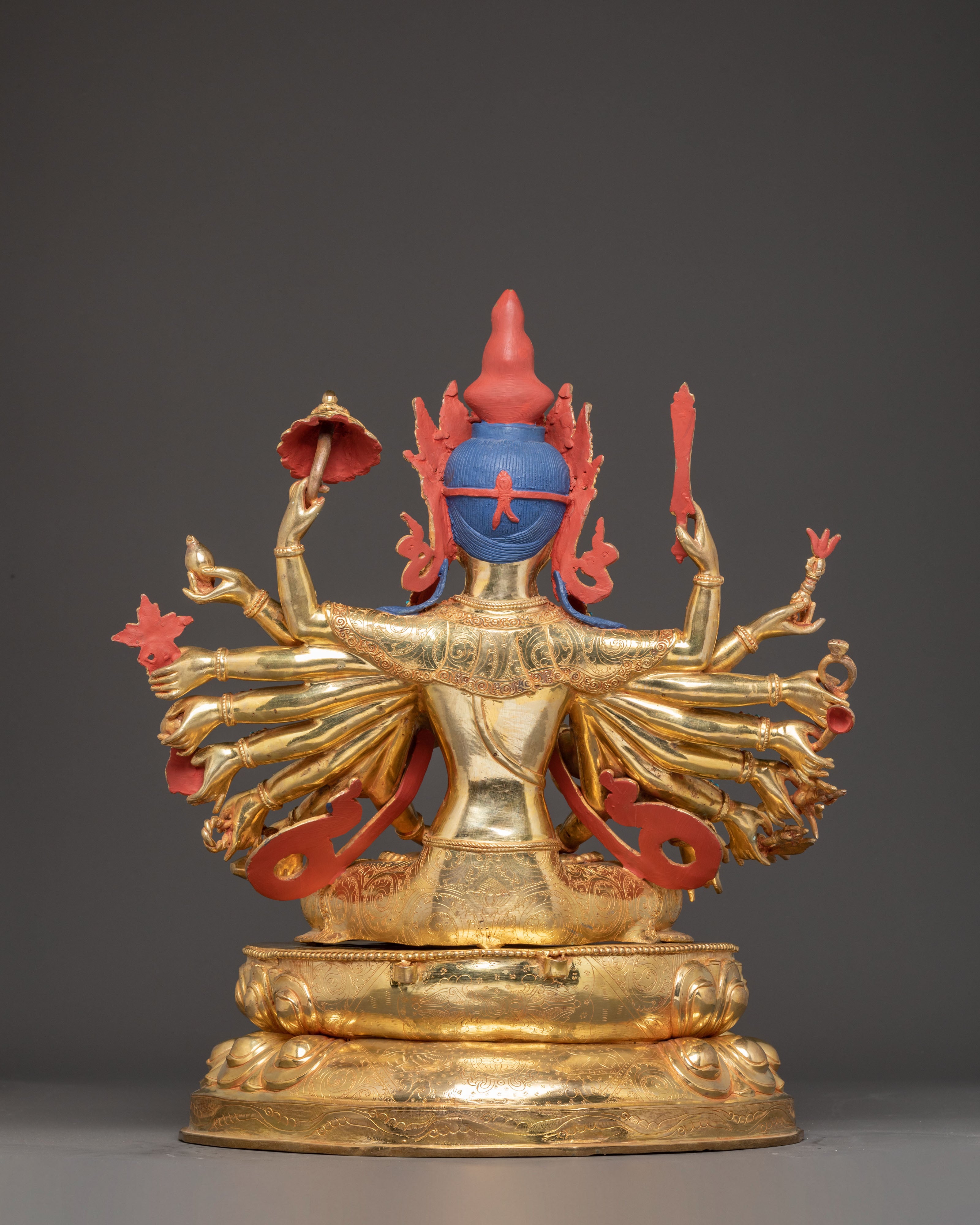 Magnificent Chundi Golden Statue | Embodiment of Purification and Power