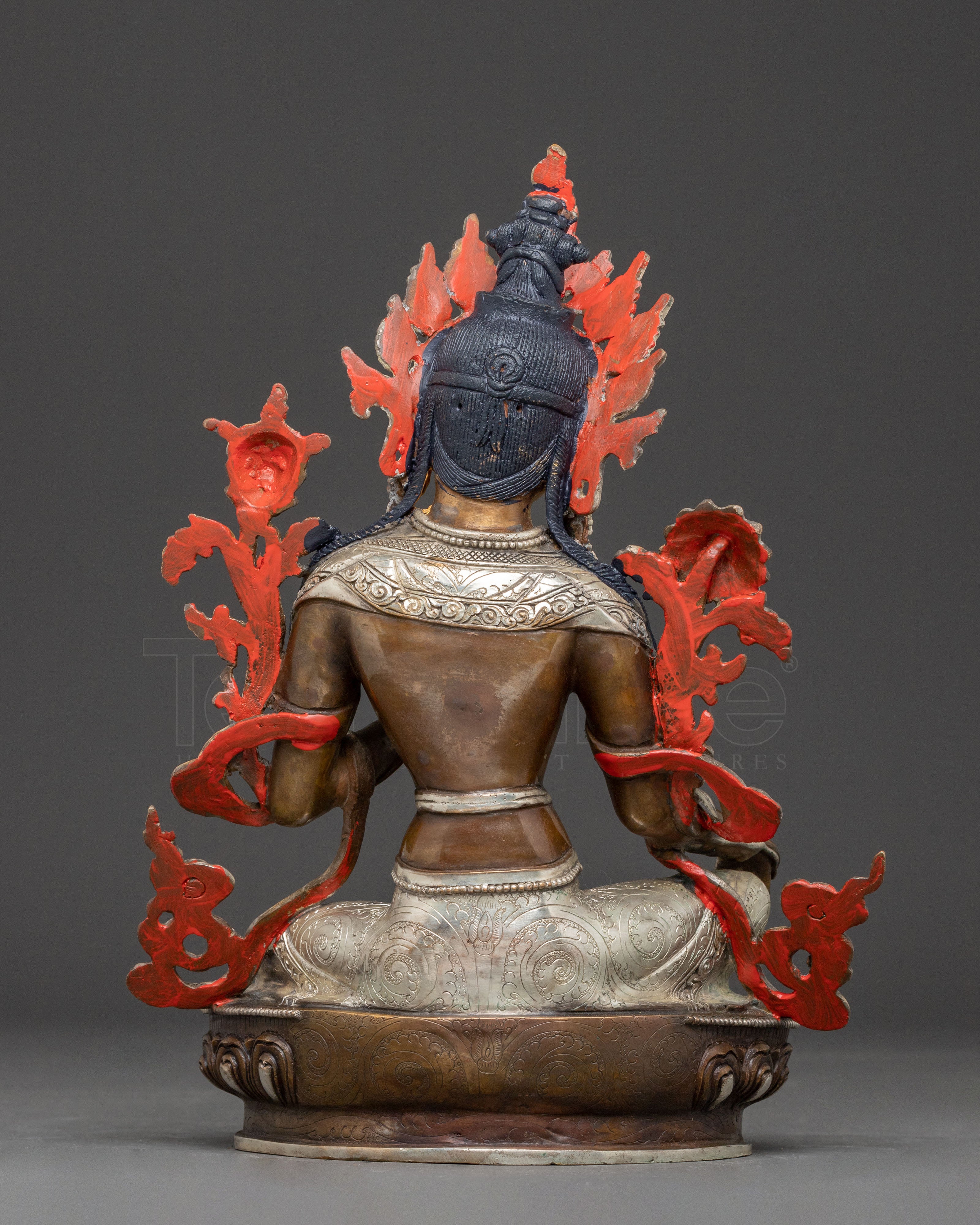 Handmade Shyama Tara Oxidized Statue | Mother of All Buddhas