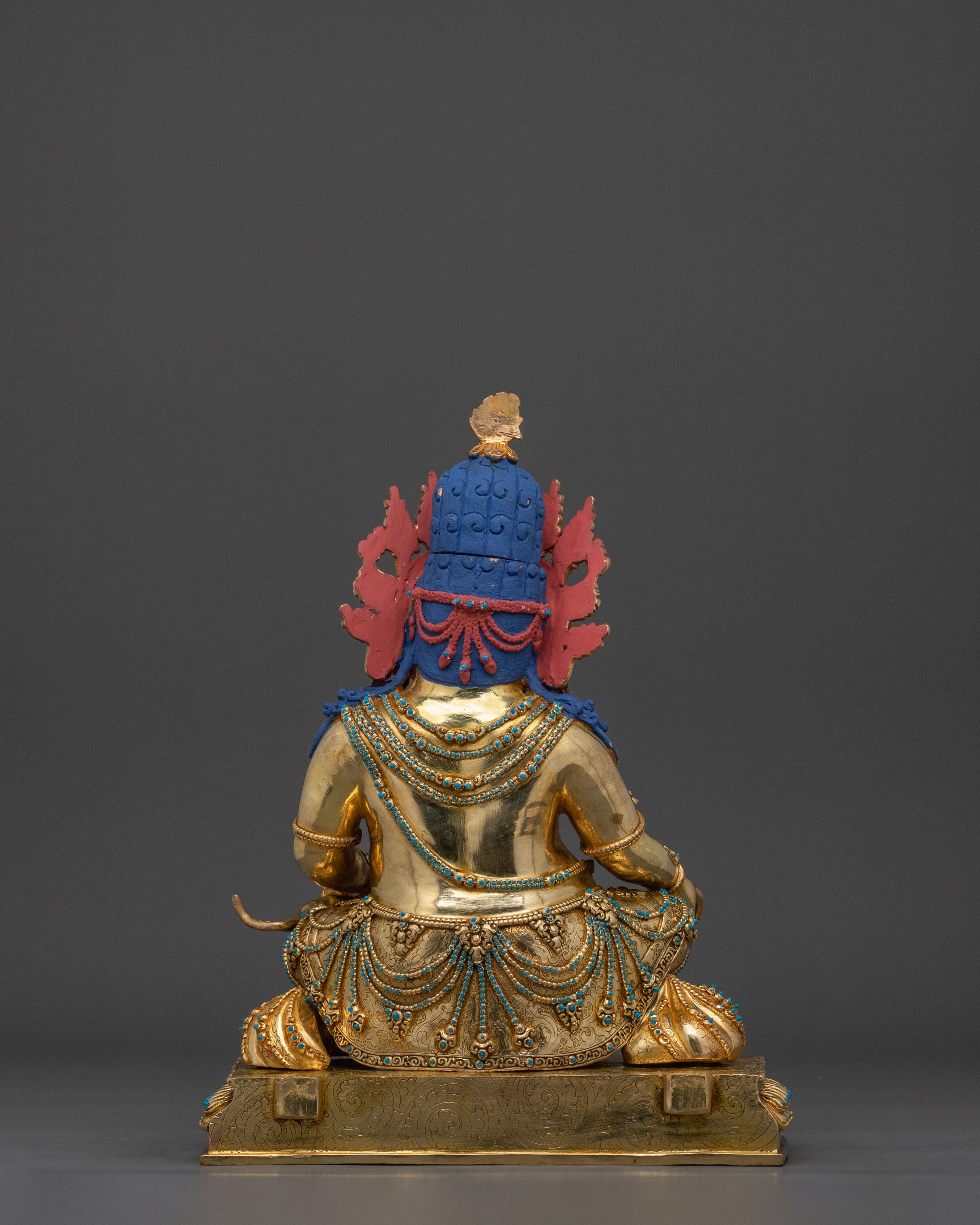 Dzambhala Deity of Abundance Statue | Symbol of Fortune and Generosity