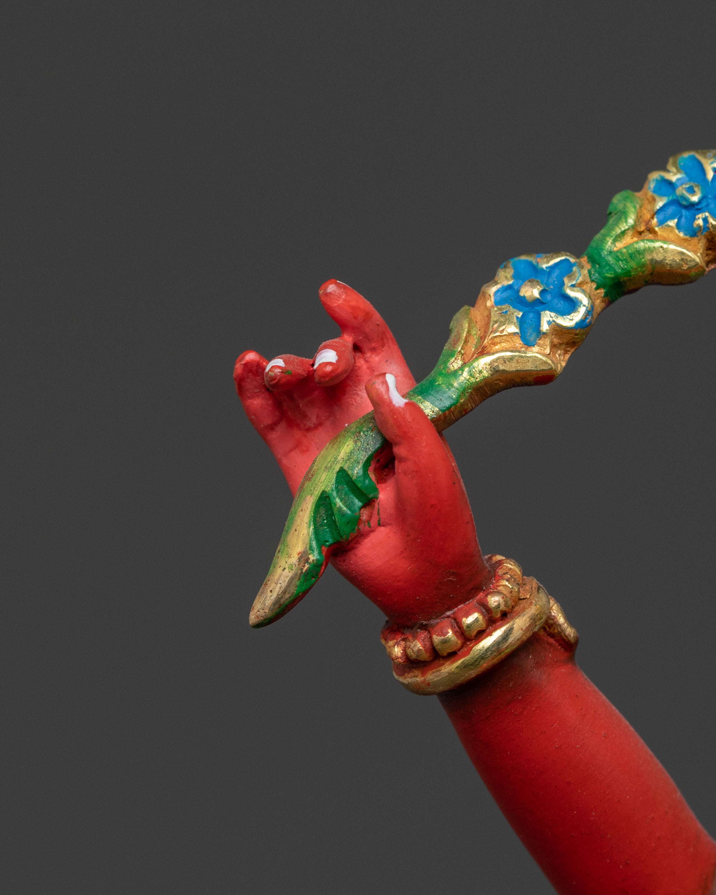 Wrathful Kurukulla Buddhist Statue | Spiritual Icon