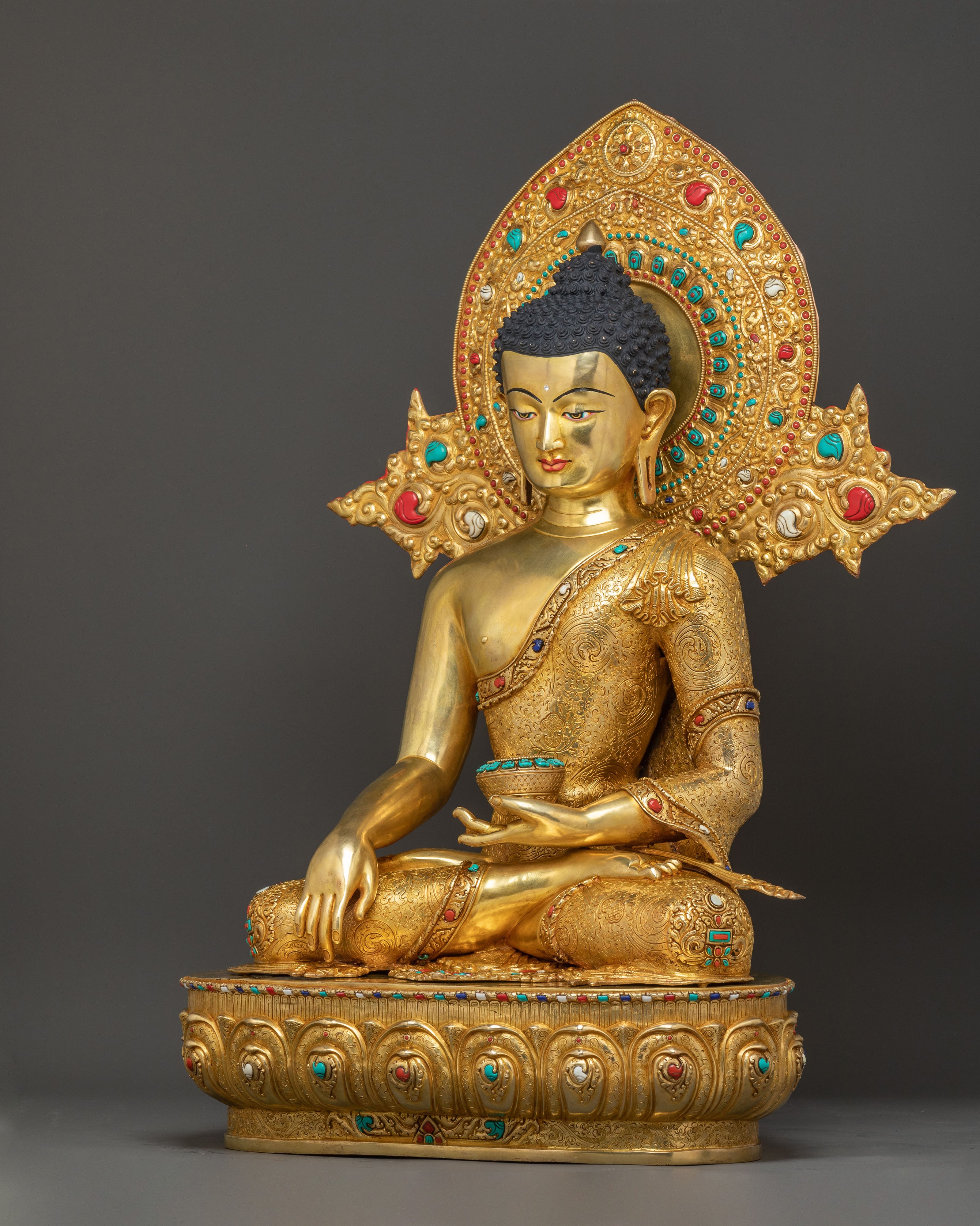 Shakyamuni Buddha Blessing Statue | Masterpiece Statue