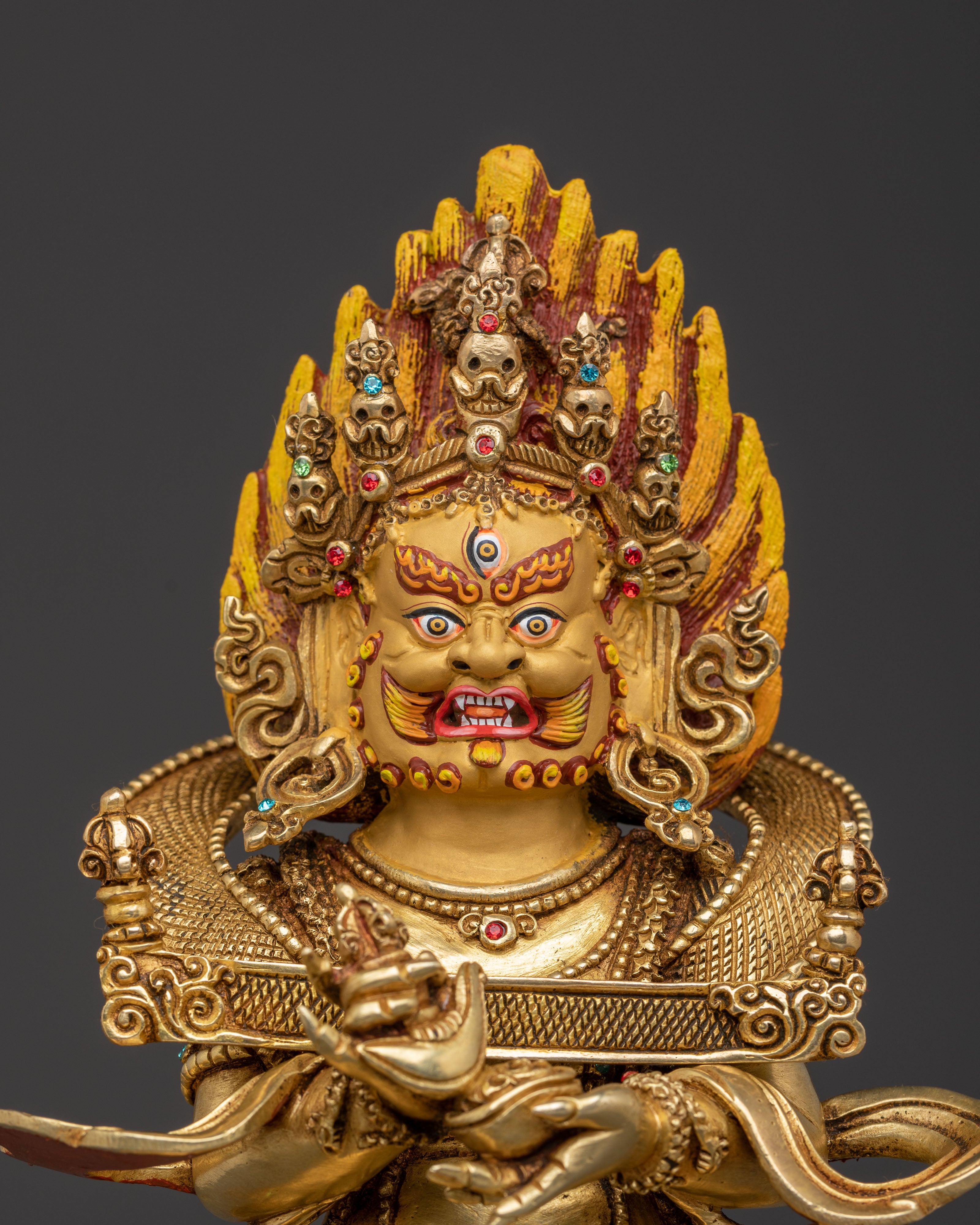 Shakya Mahakala Statue | Spiritual Home Decor