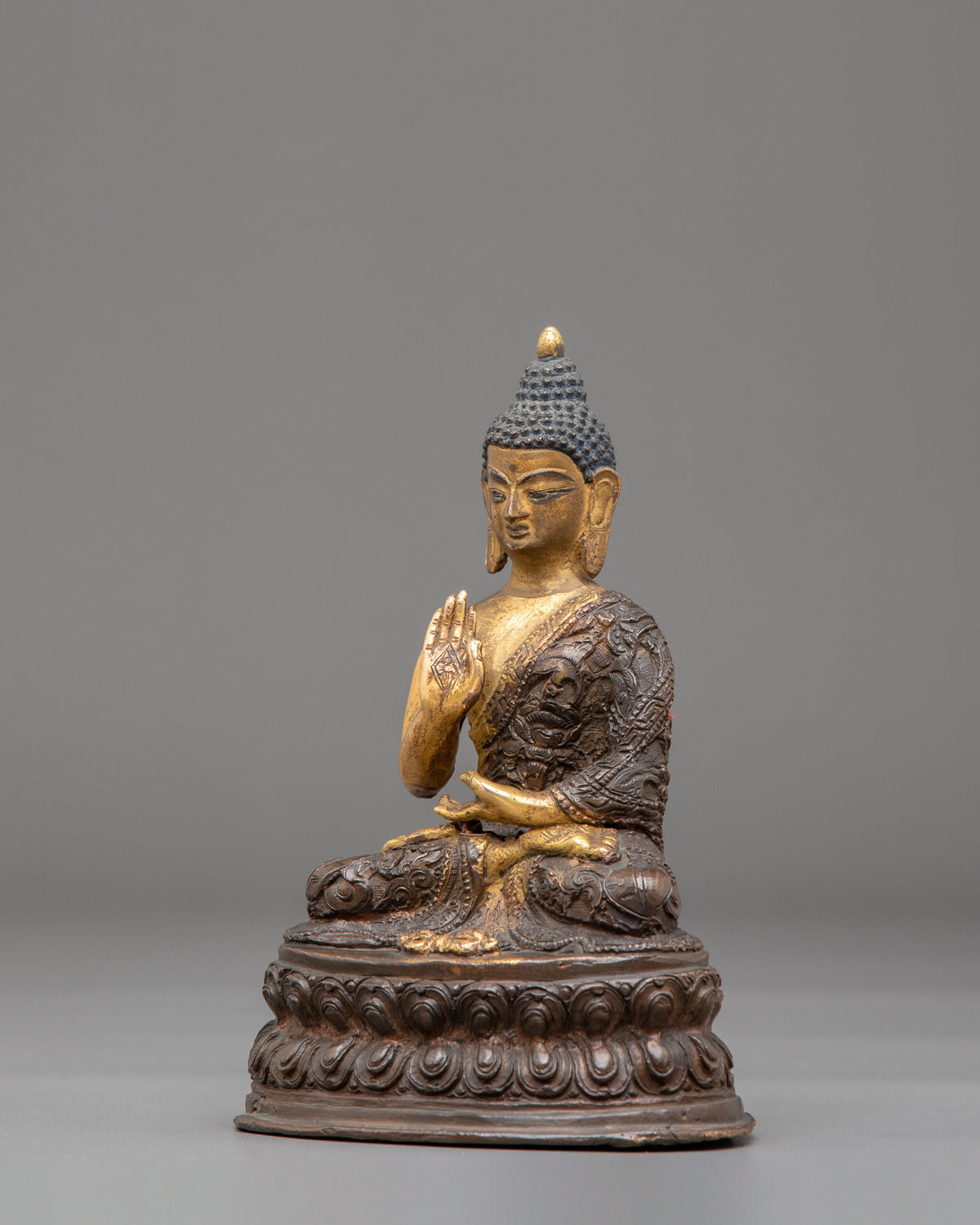 Amogasiddhi Oxidized Statue | Symbol of Fearlessness