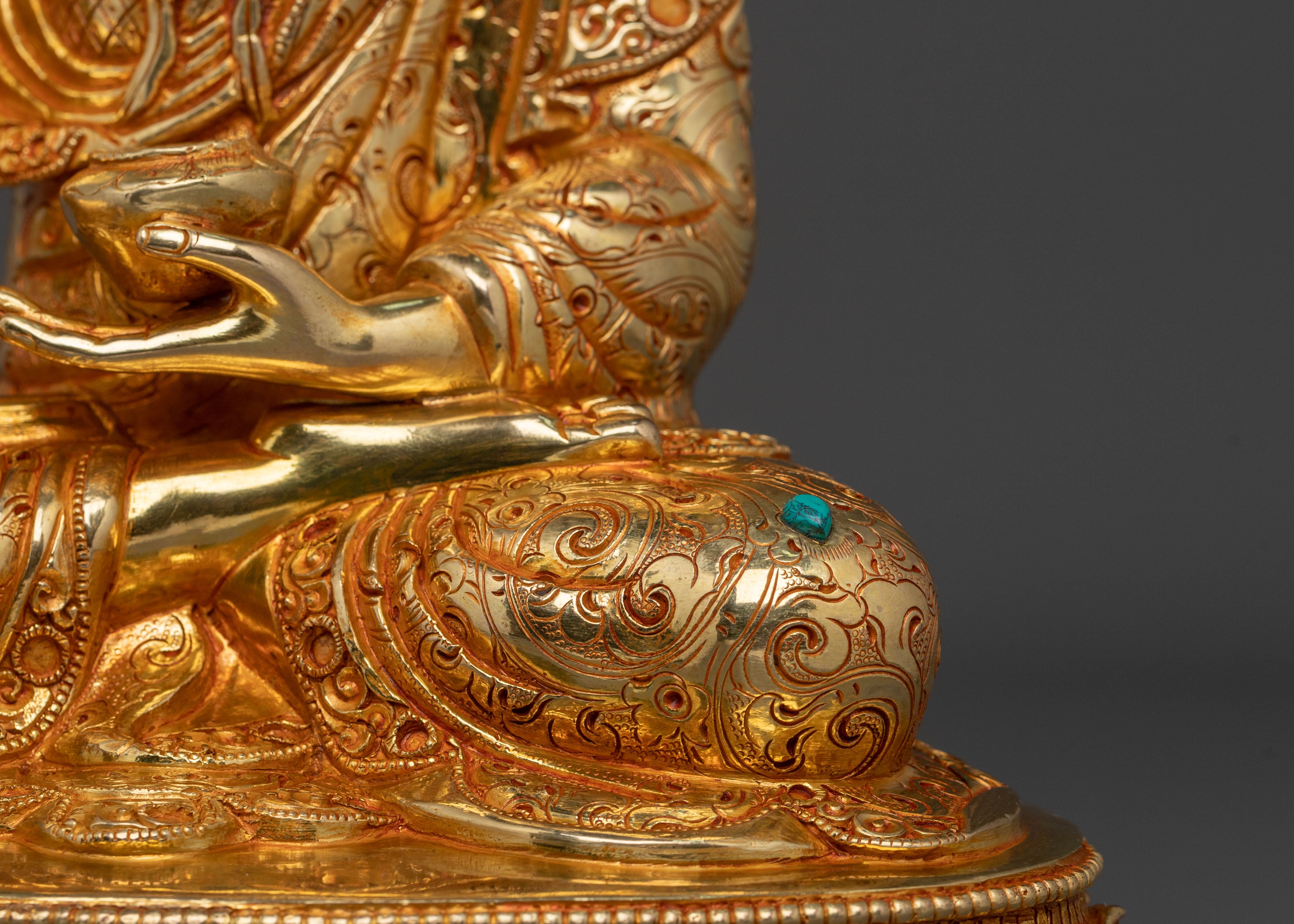 Handmade Shakyamuni Buddha Sculpture | Sacred Figurine
