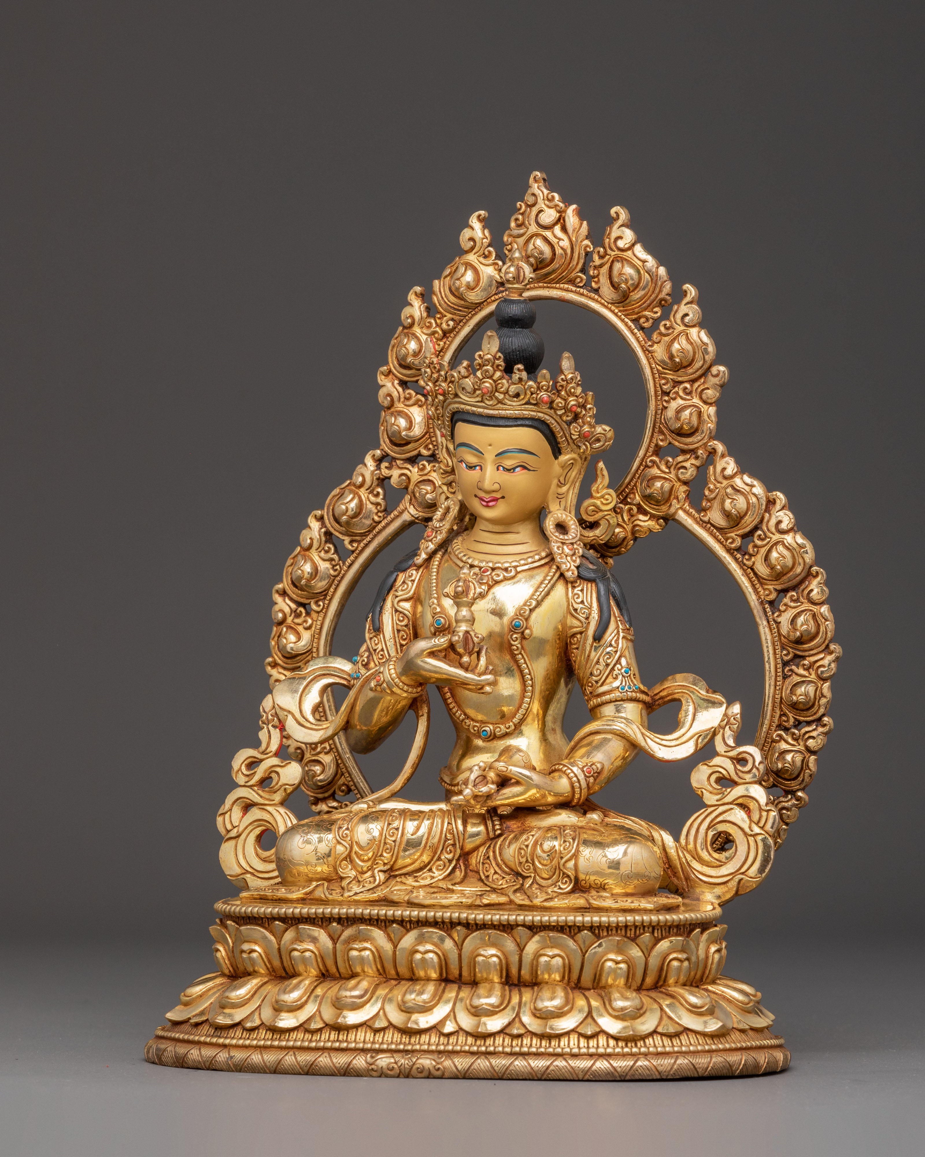 Statue of Vajrasattva, Symbol of Purification | Sacred Buddhist Deity for Altar