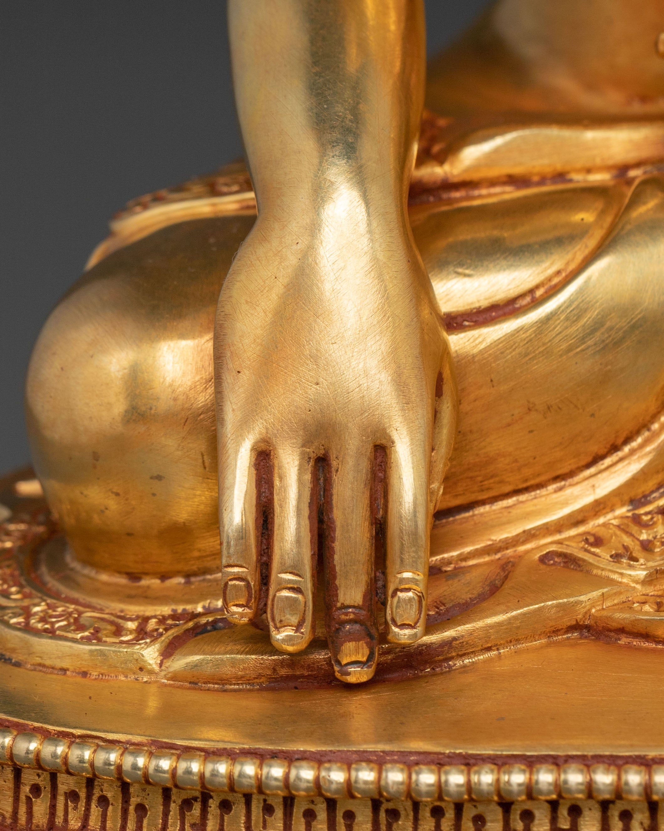 Himalayan Shakyamuni Buddha Handcrafted Sculpture
