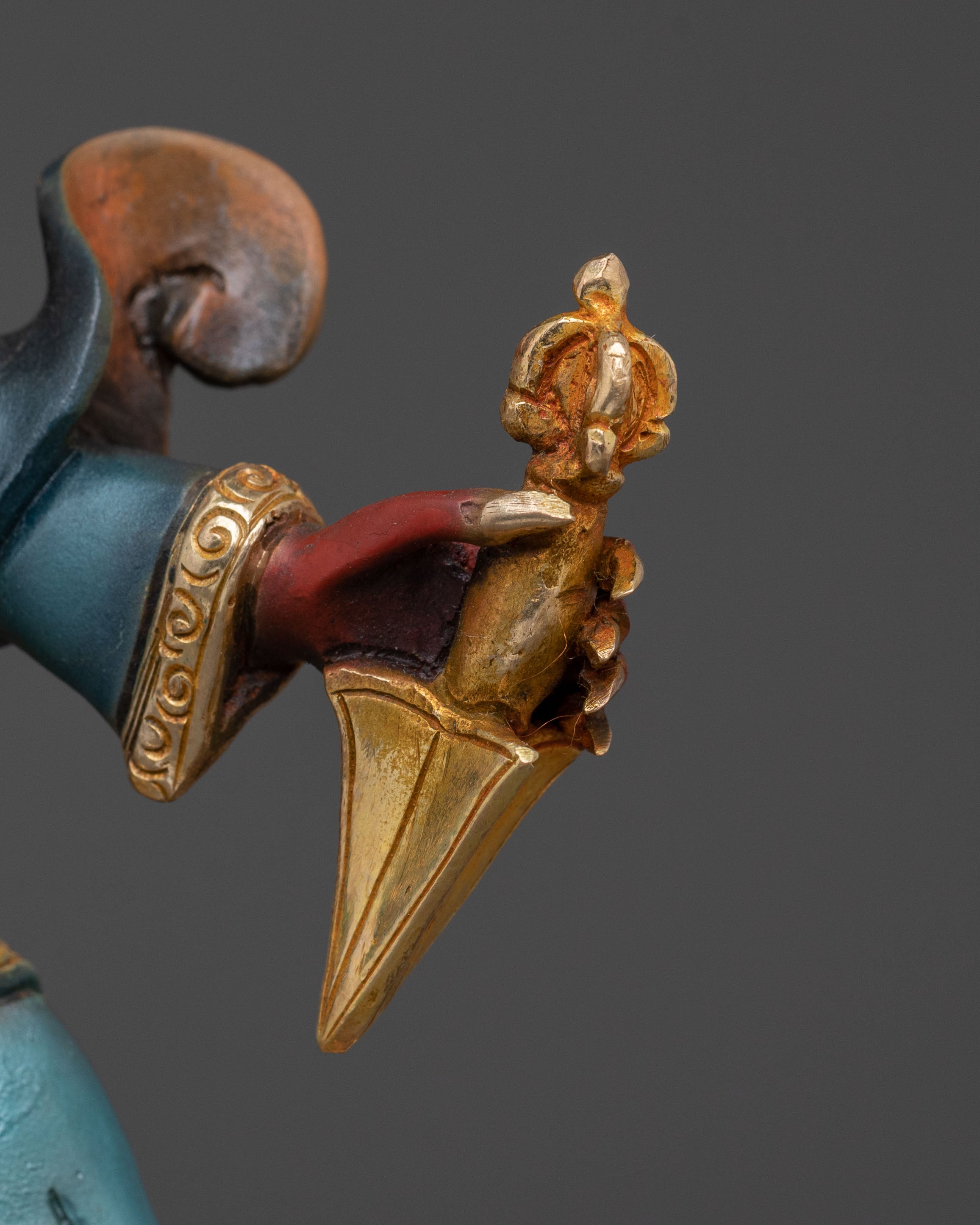 Dorje Drollo Divine Statue: Fiery Protector