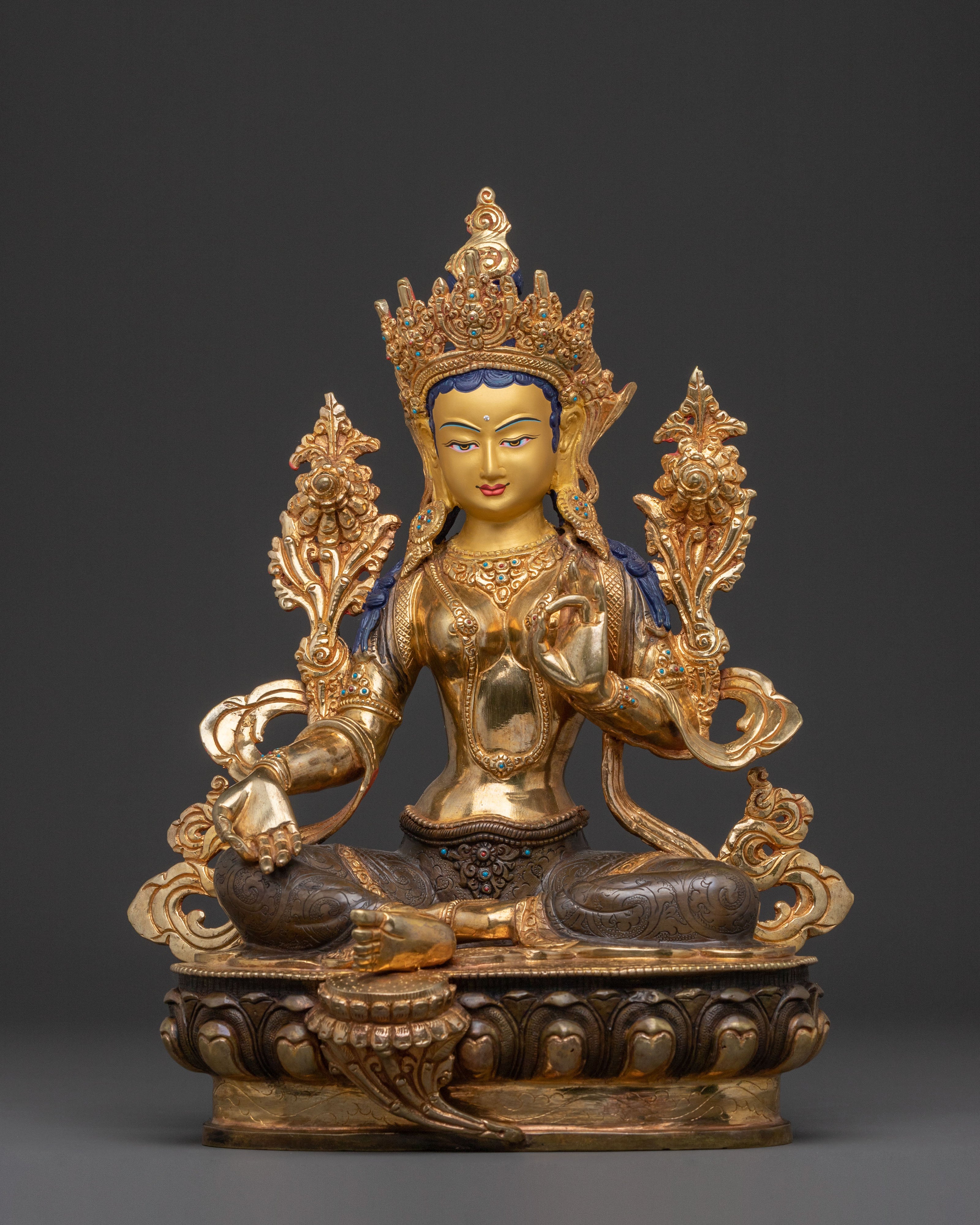 Green Tara Divine Statue | Swift Compassion Figure
