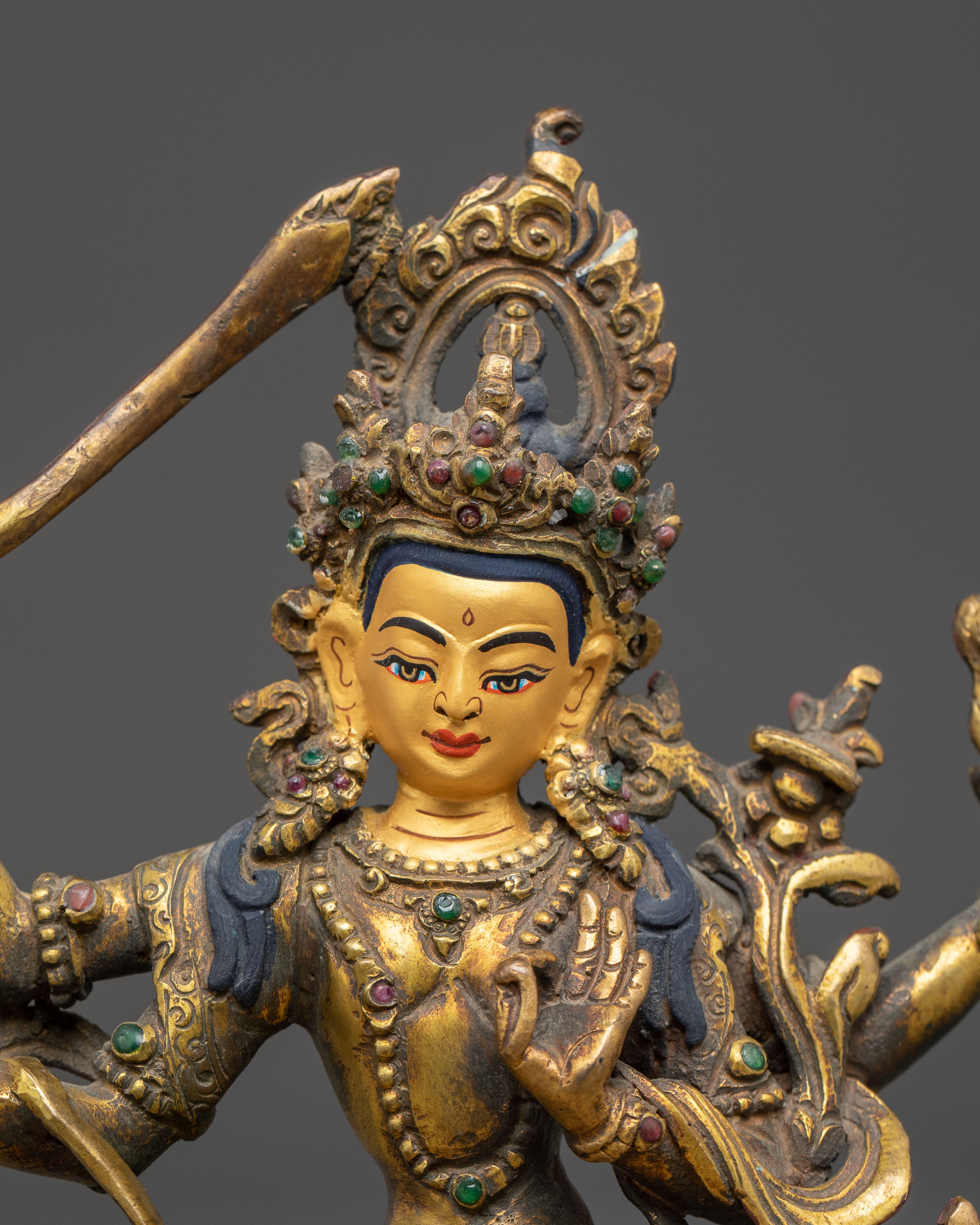 Handmade Maha Manjushri Statue of Wisdom
