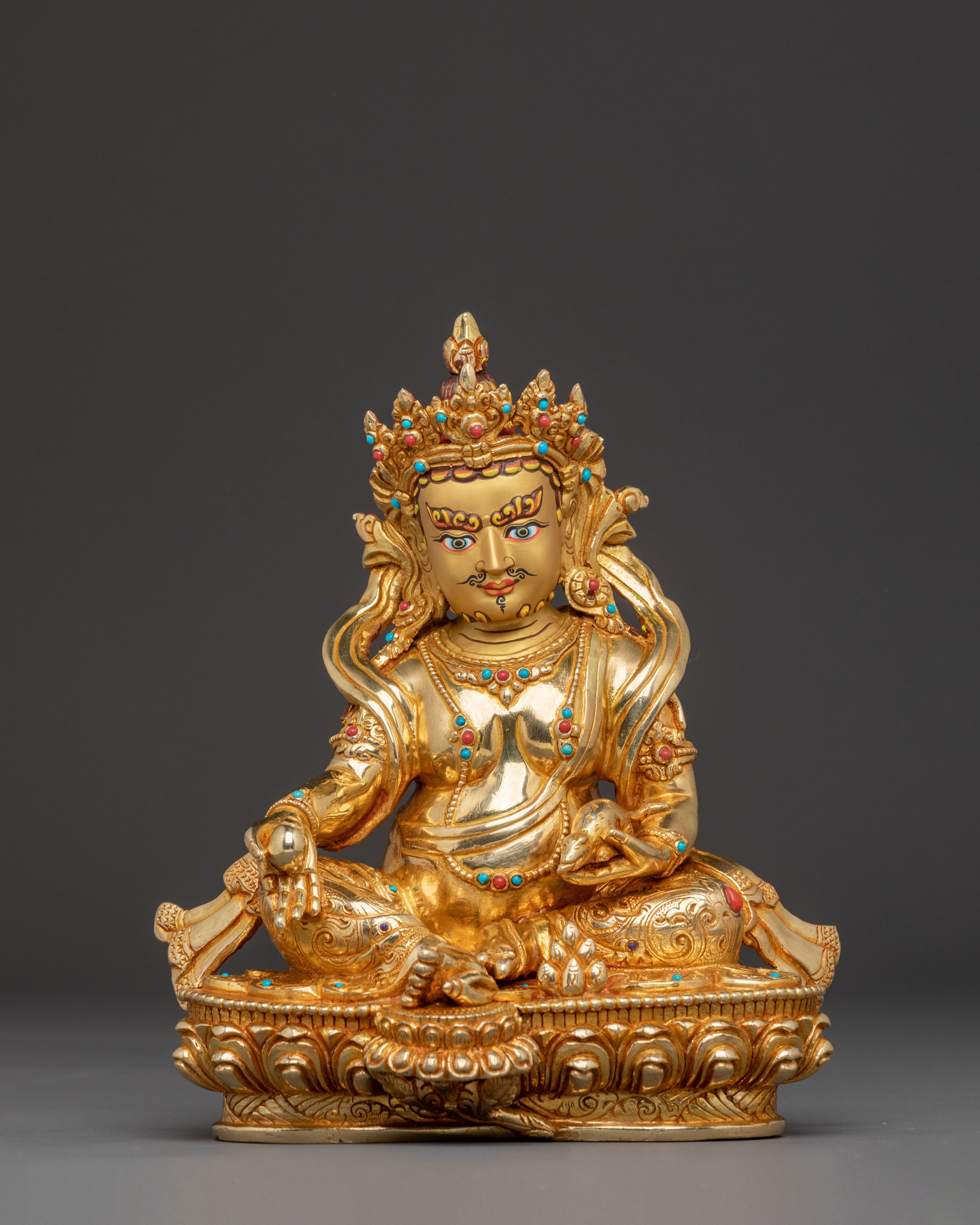 Wealth Bestowing Dzambhala Statue