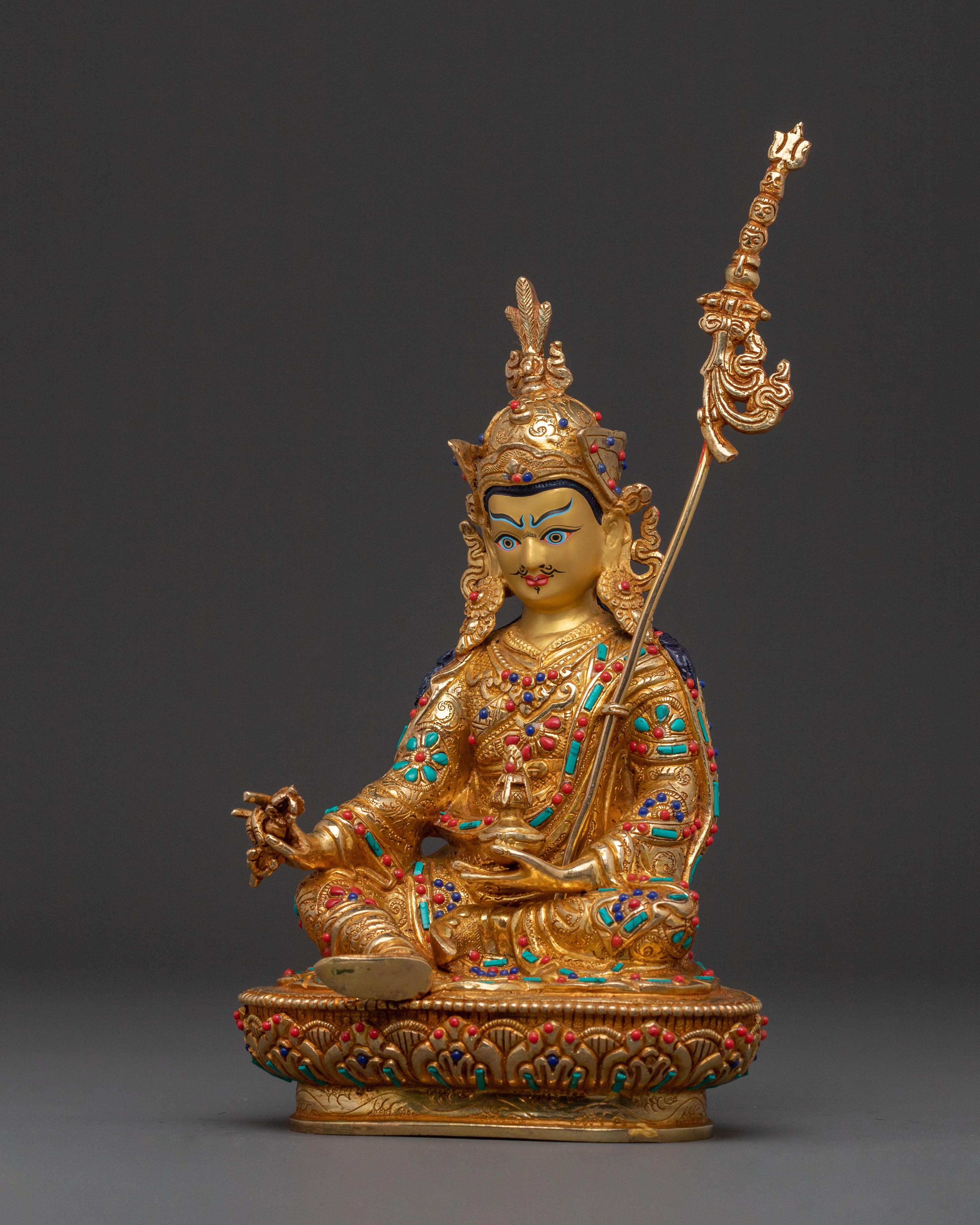 Guru Rinpoche Spiritual Statue | Vajrayana Master