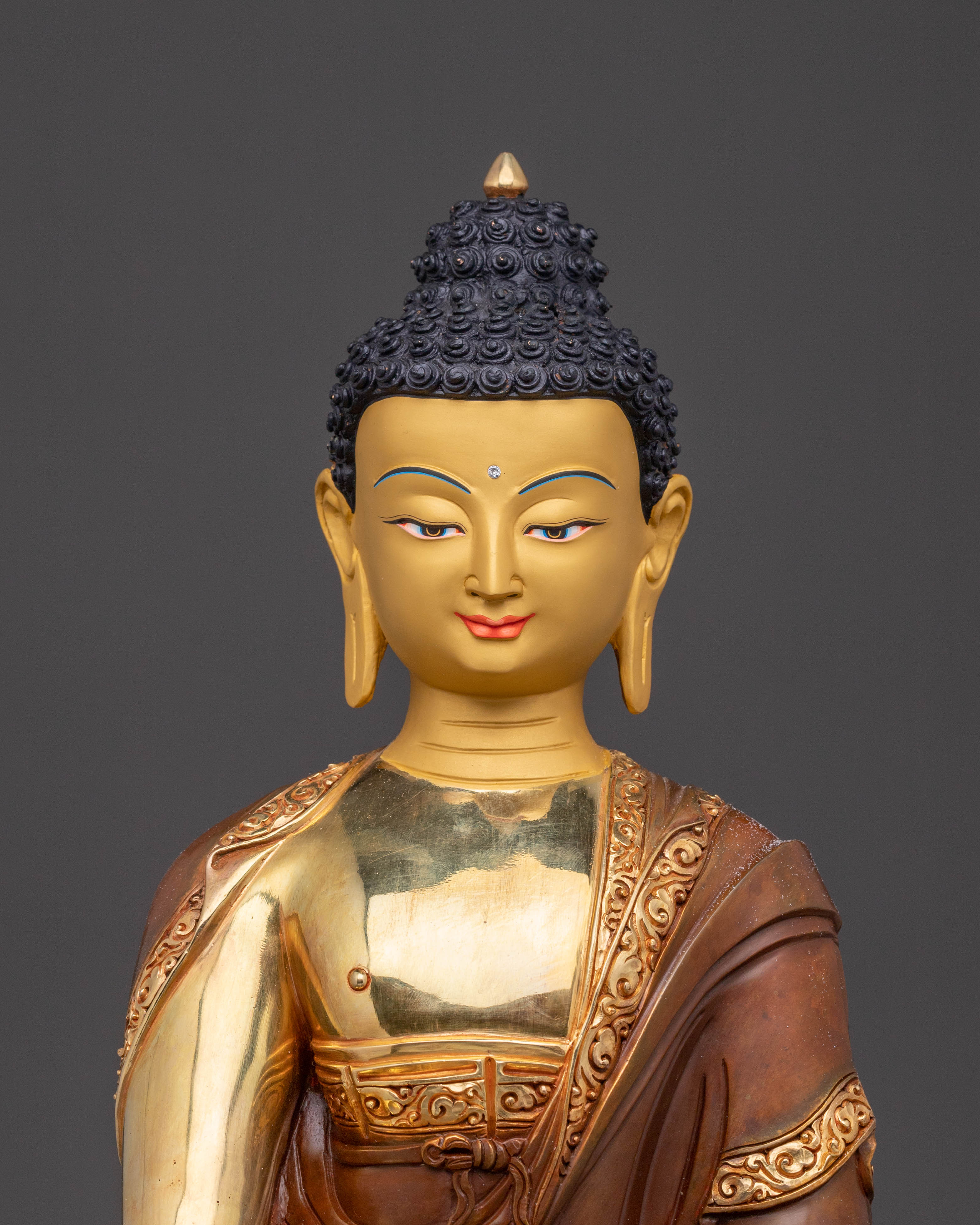 Handcrafted Shakyamuni Buddha Enlightened Statue