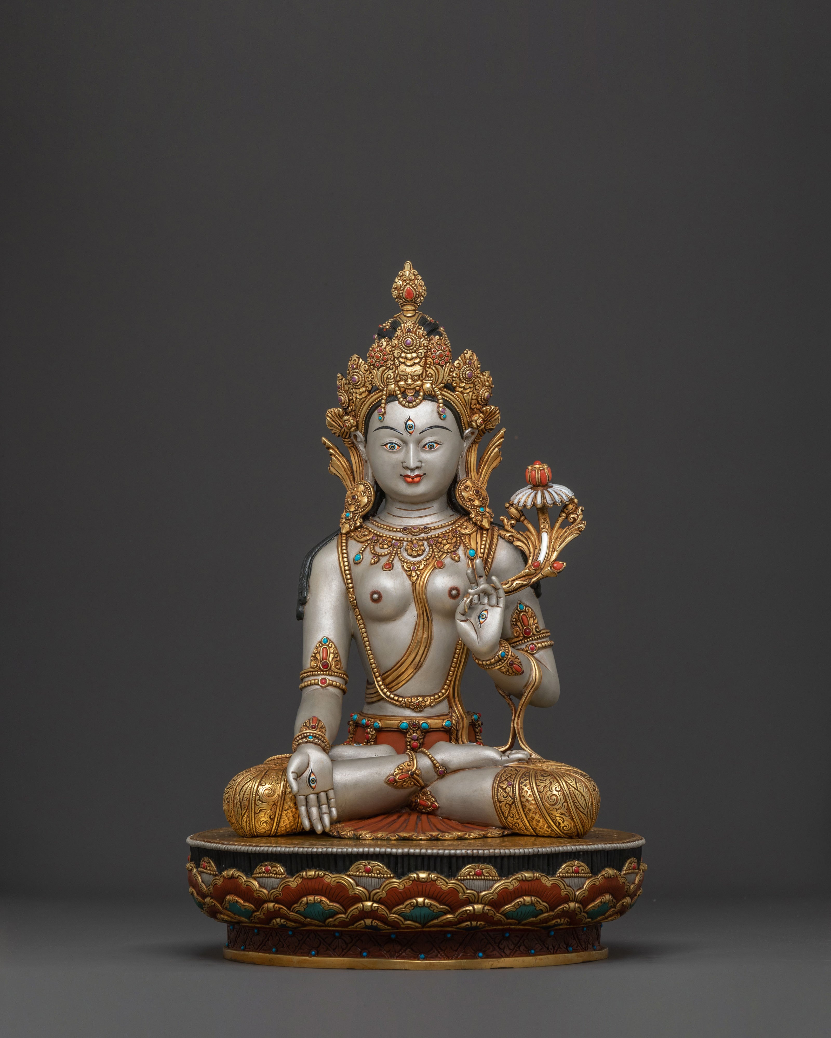 White Tara Longevity Statue | Goddess of Healing