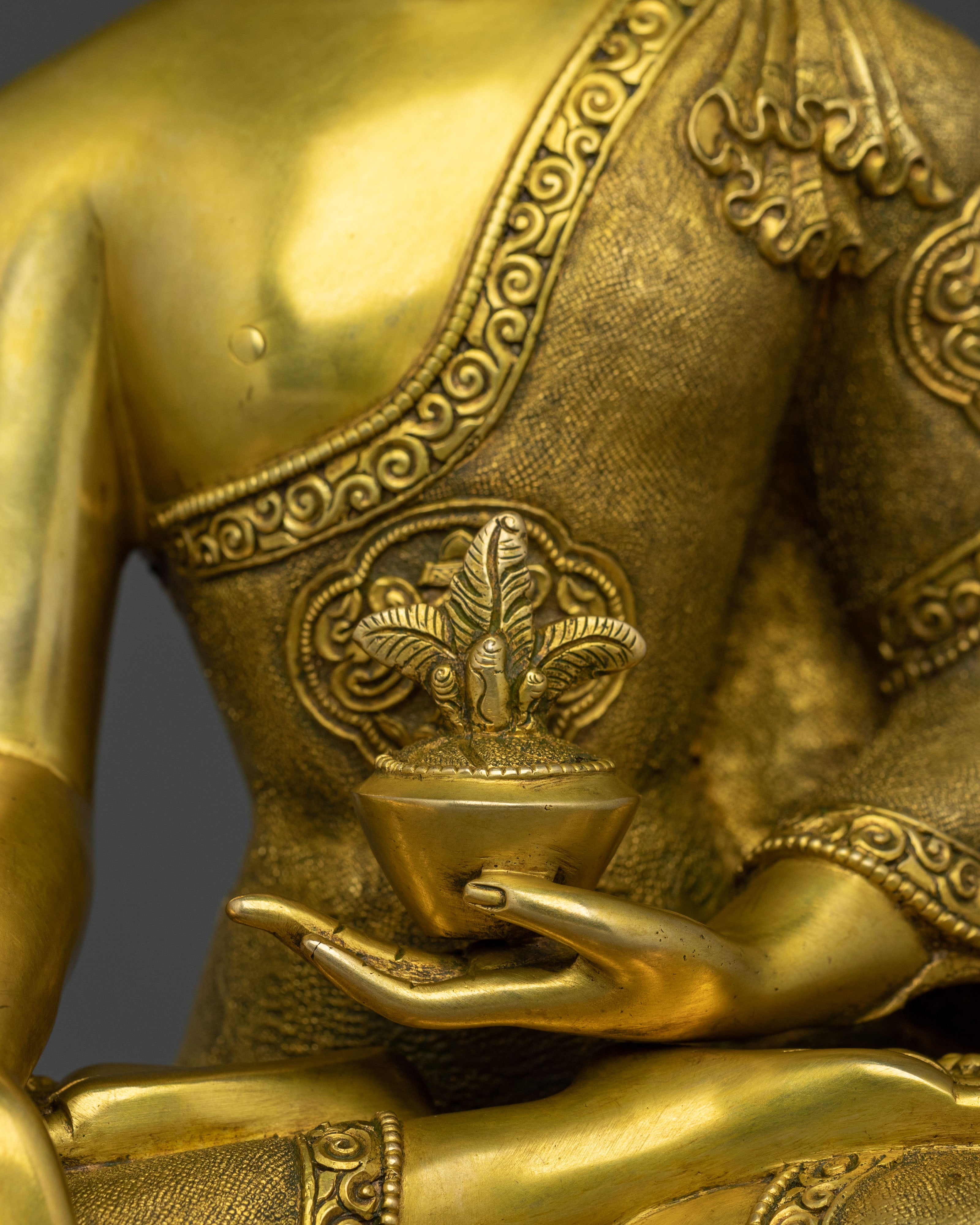 Bhaiṣajyaguru Spiritual Sculpture | Buddha of Healing