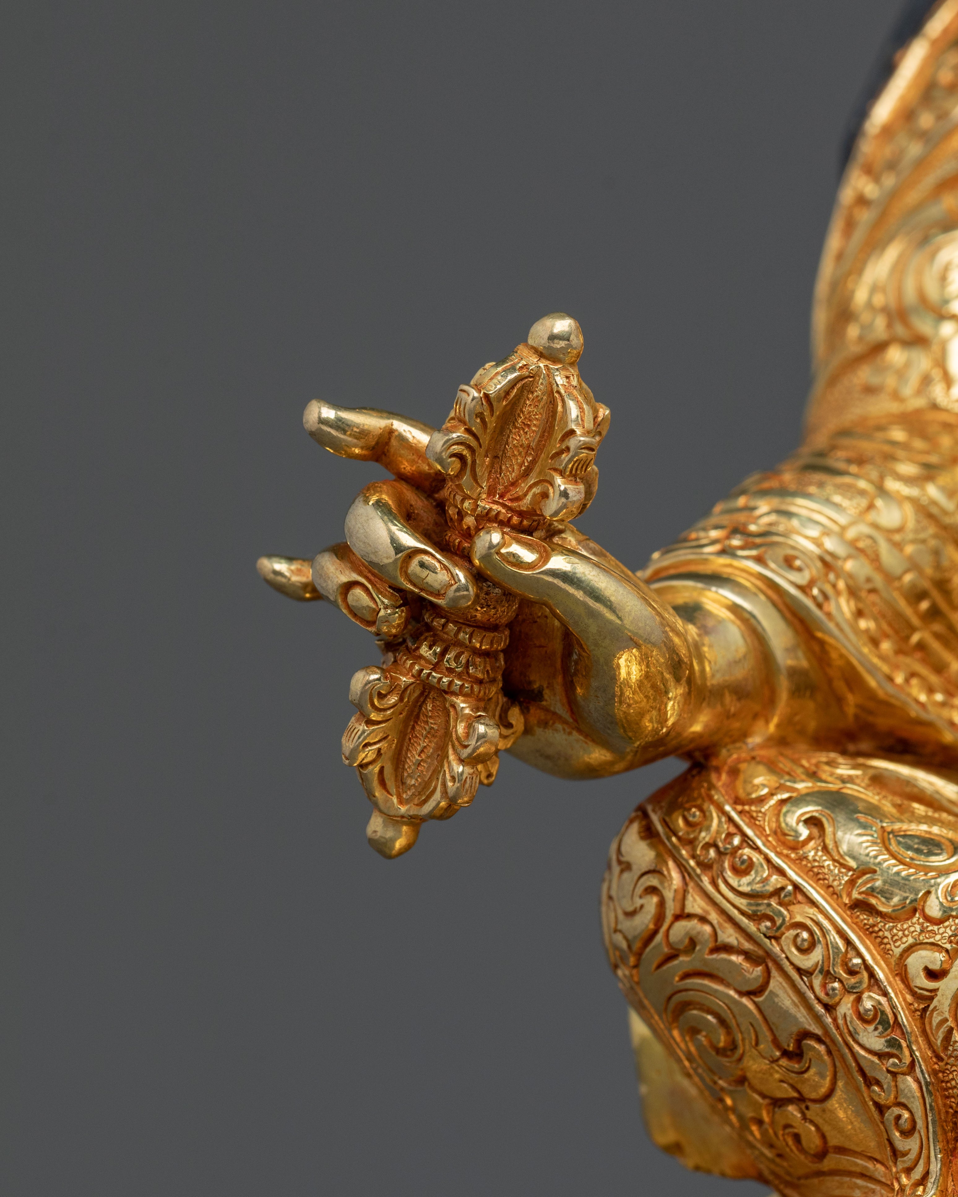 Tibetan Wisdom Guru Rinpoche Figurine | Home Decor