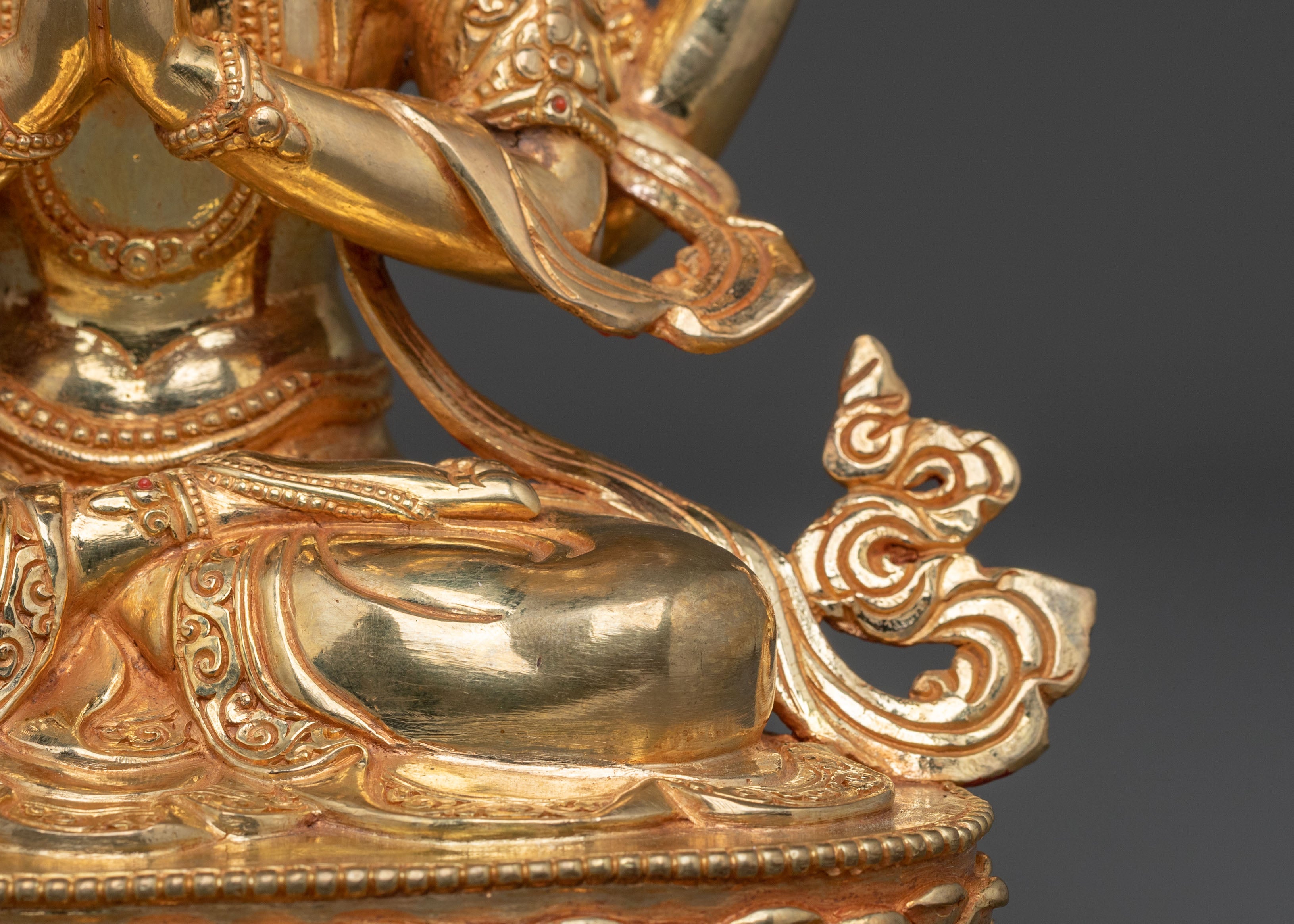 Chenrezig Handcrafted Himalayan Sculpture | Tibetan Buddhist Art