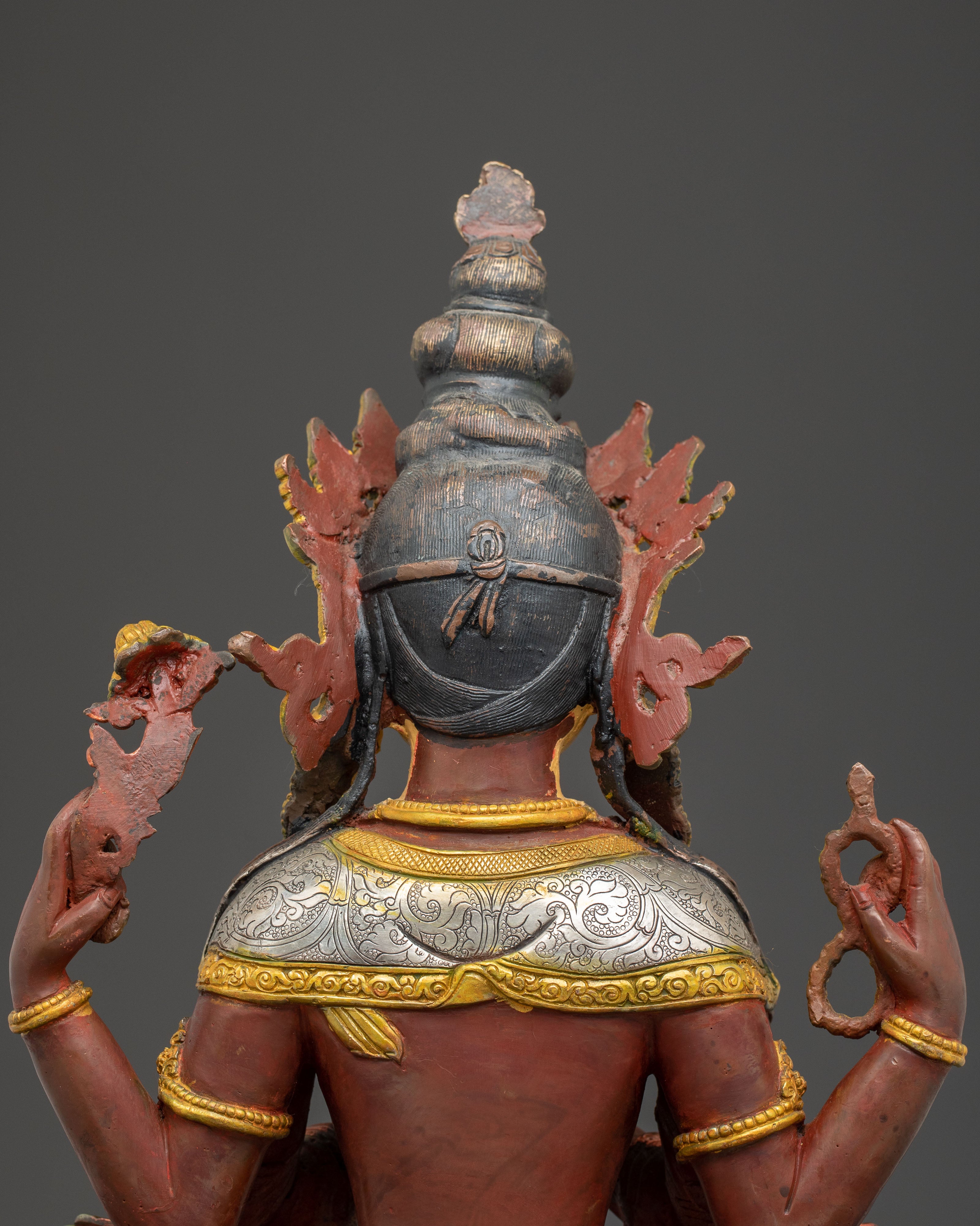 Handcrafted Five Bodhisattva Statue Set | Statues of Compassion