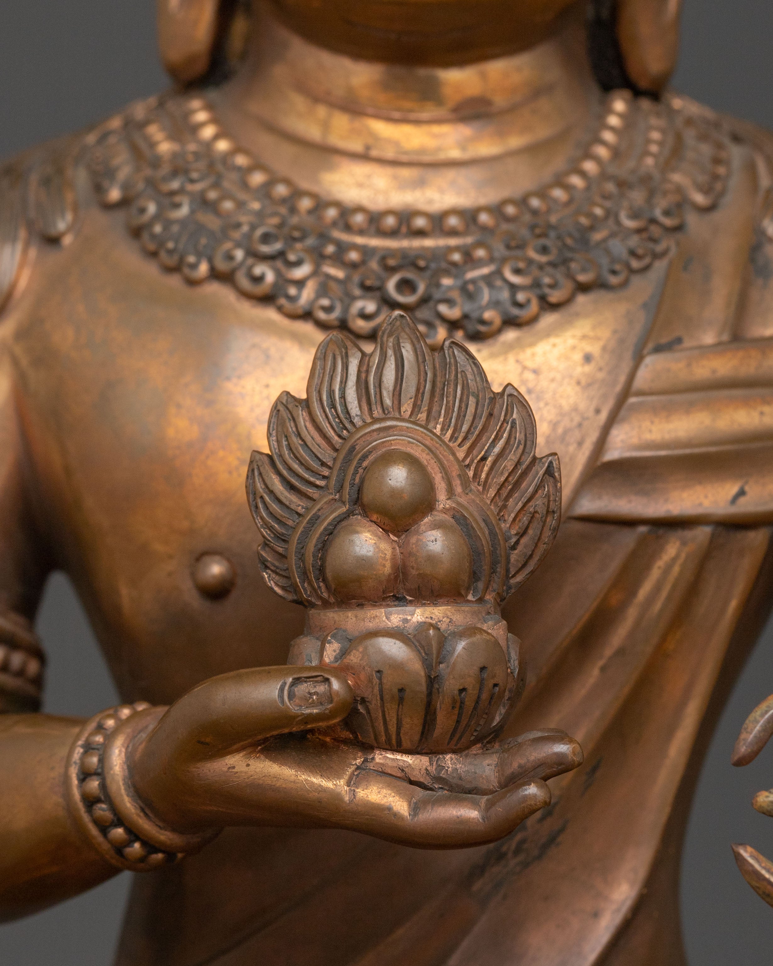 Guardian of the Vulnerable Kshitigarbha Statue | Buddhist Altar Decor