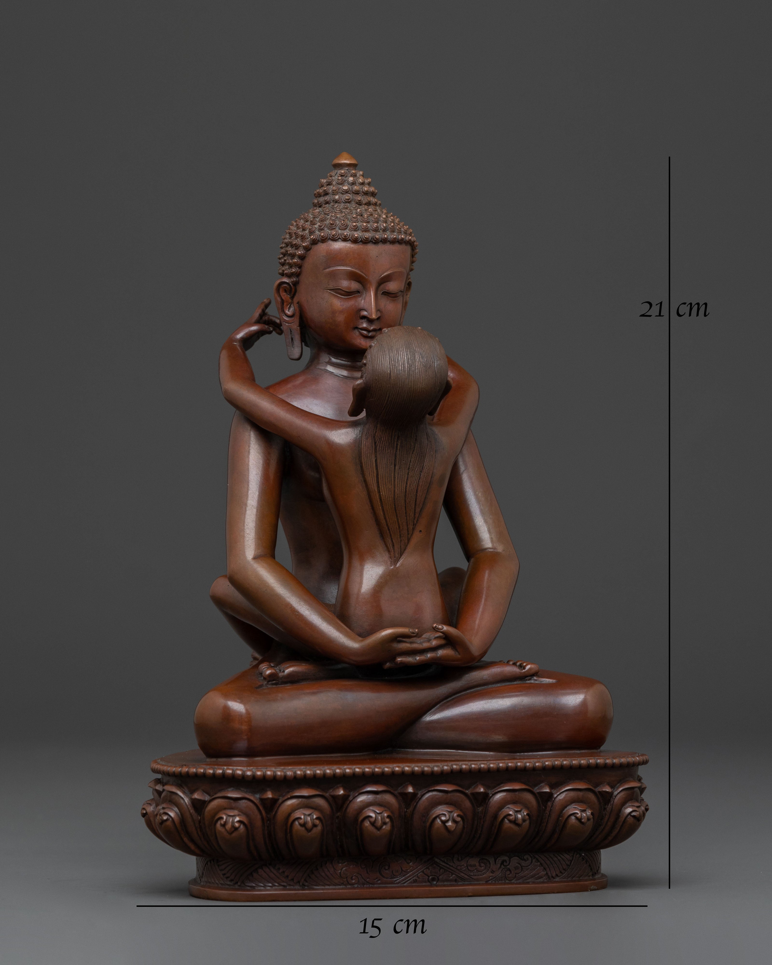 Samantabhadra Union Wisdom Statue with Consort