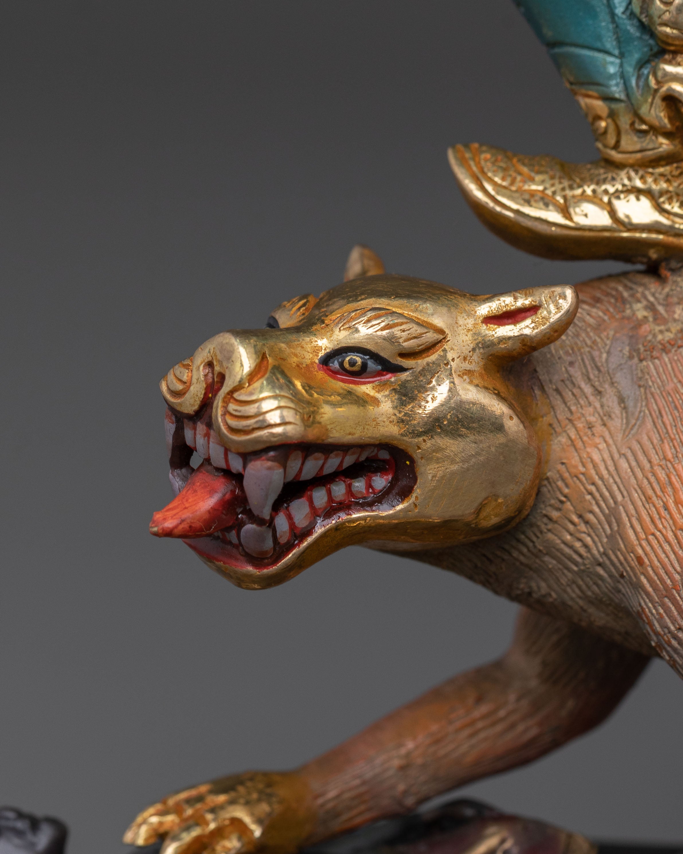 Dorje Drollo Divine Statue: Fiery Protector