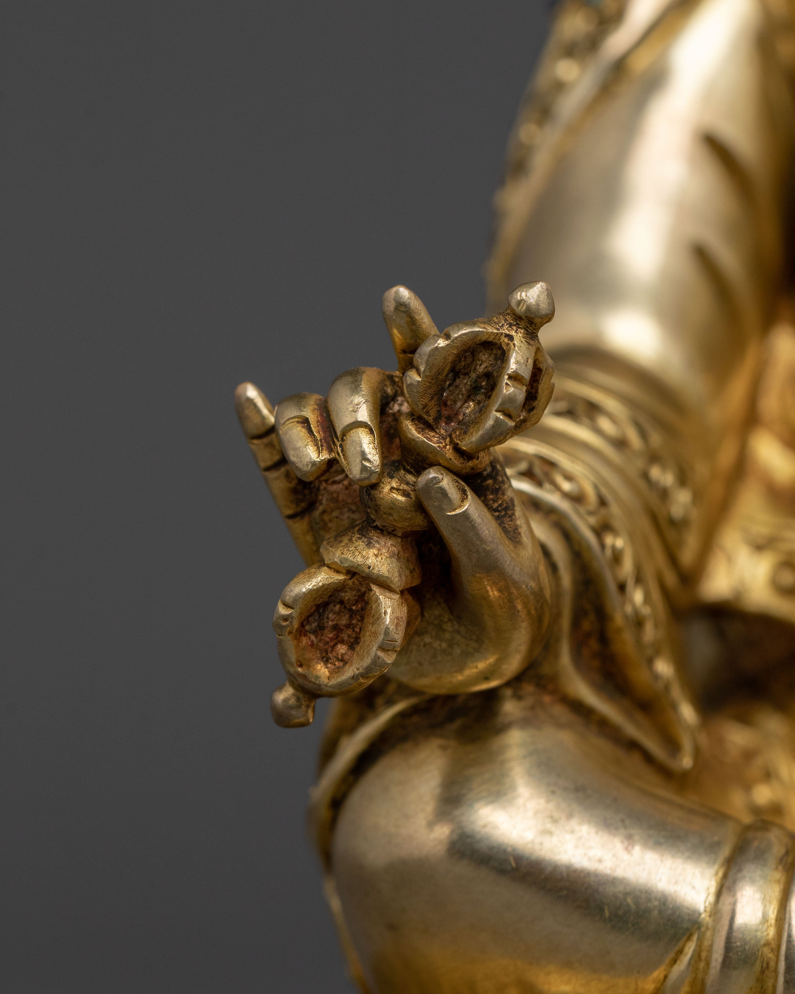 Guru Rinpoche Sculpture | Tibetan Buddhist Master