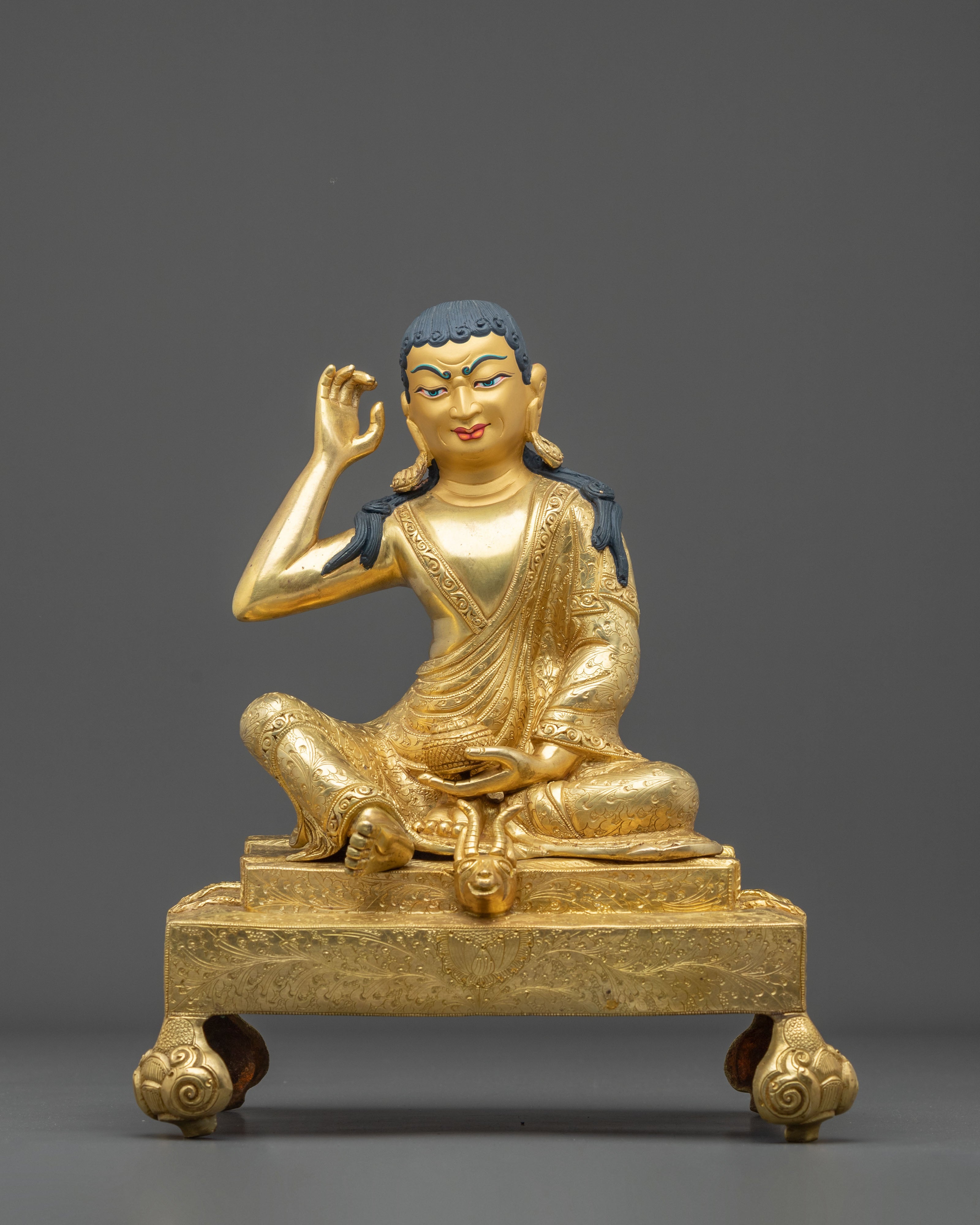 Milarepa Dharma Master Sculpture | Symbol of Devotion