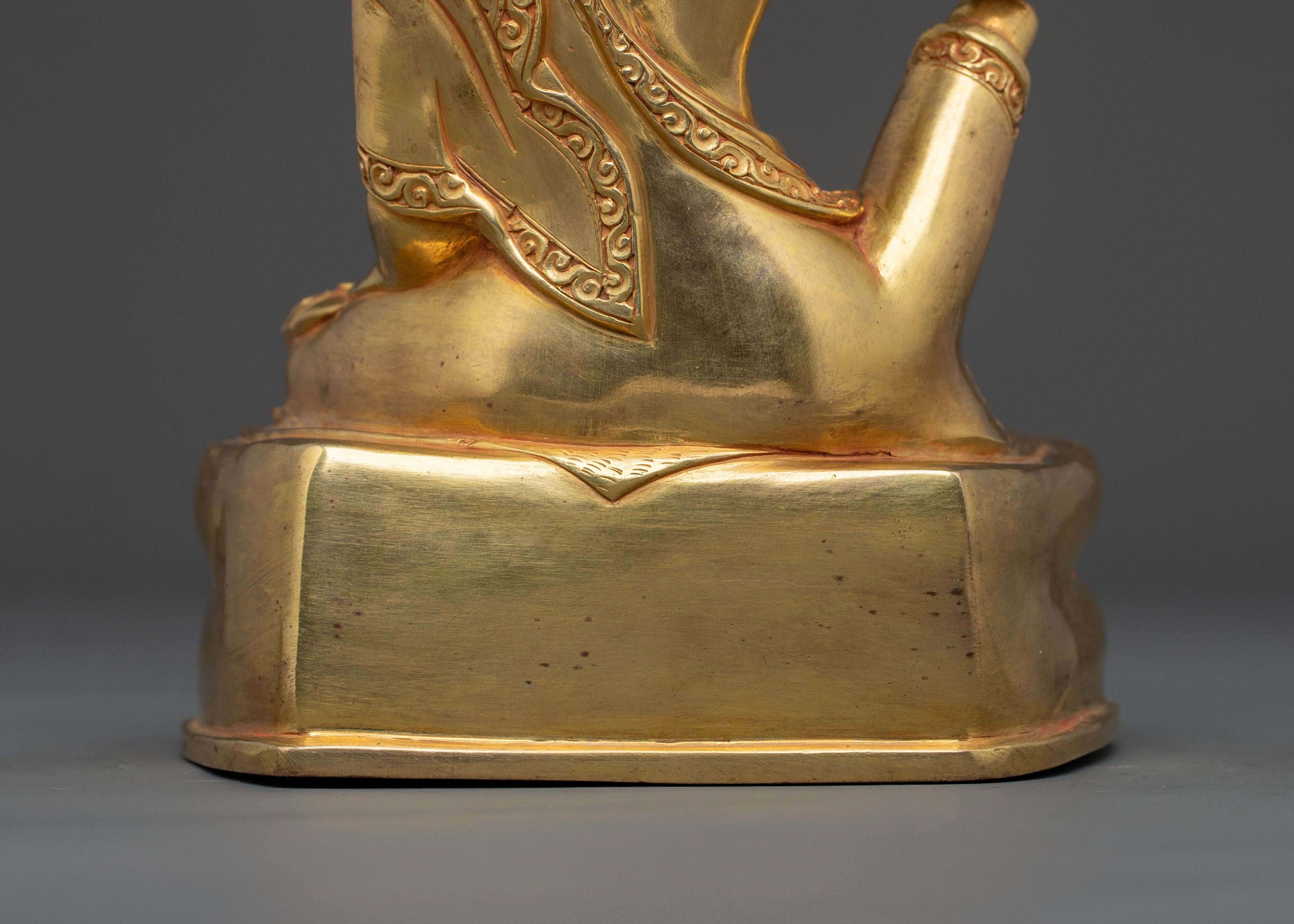 Milarepa Golden Statue | Symbol of Wisdom