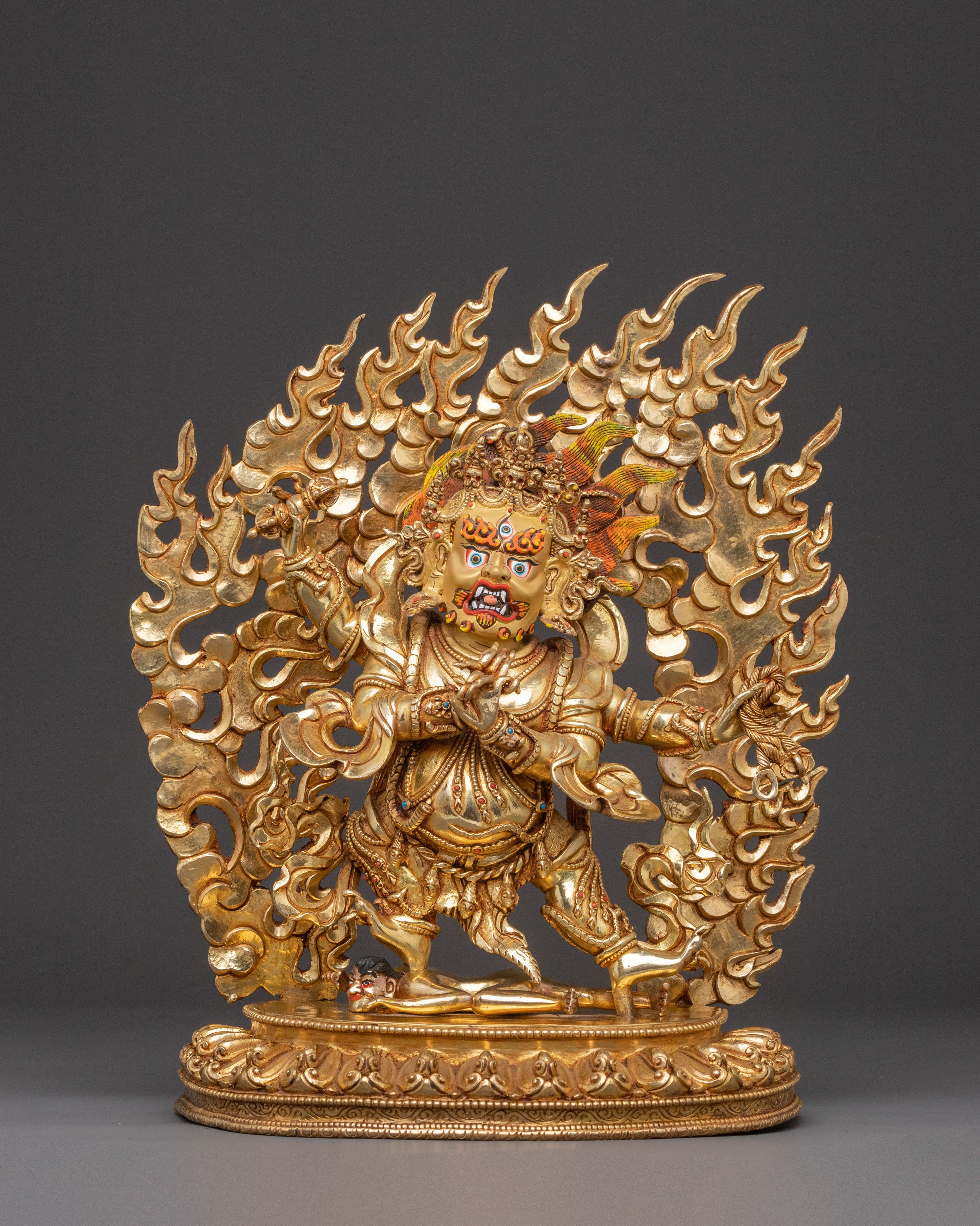 Divine Butadamara Guardian Statue | Sacred Tibetan Buddhist Statue