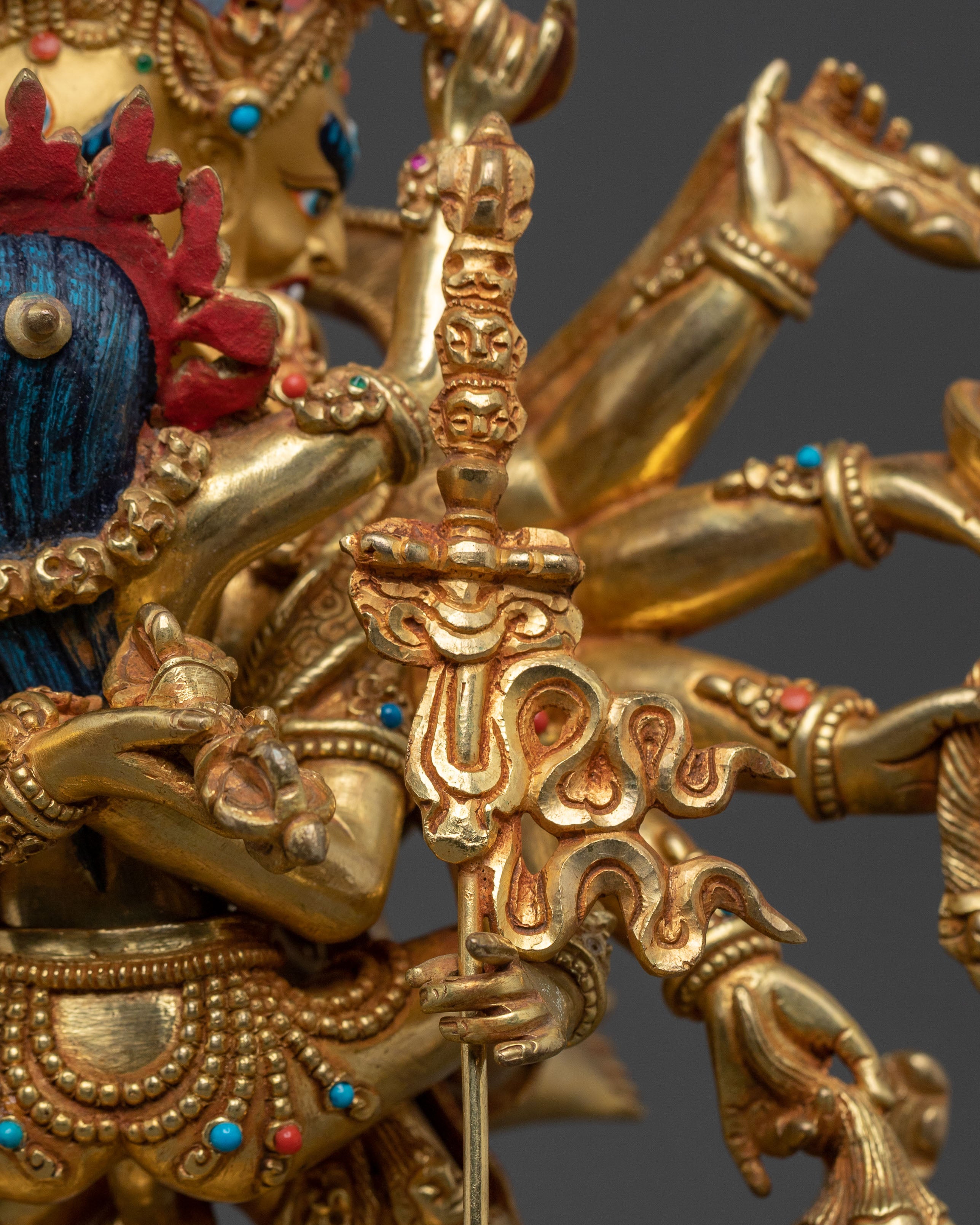 Chakrasamvara Statue with Vajravarahi | Sacred Union