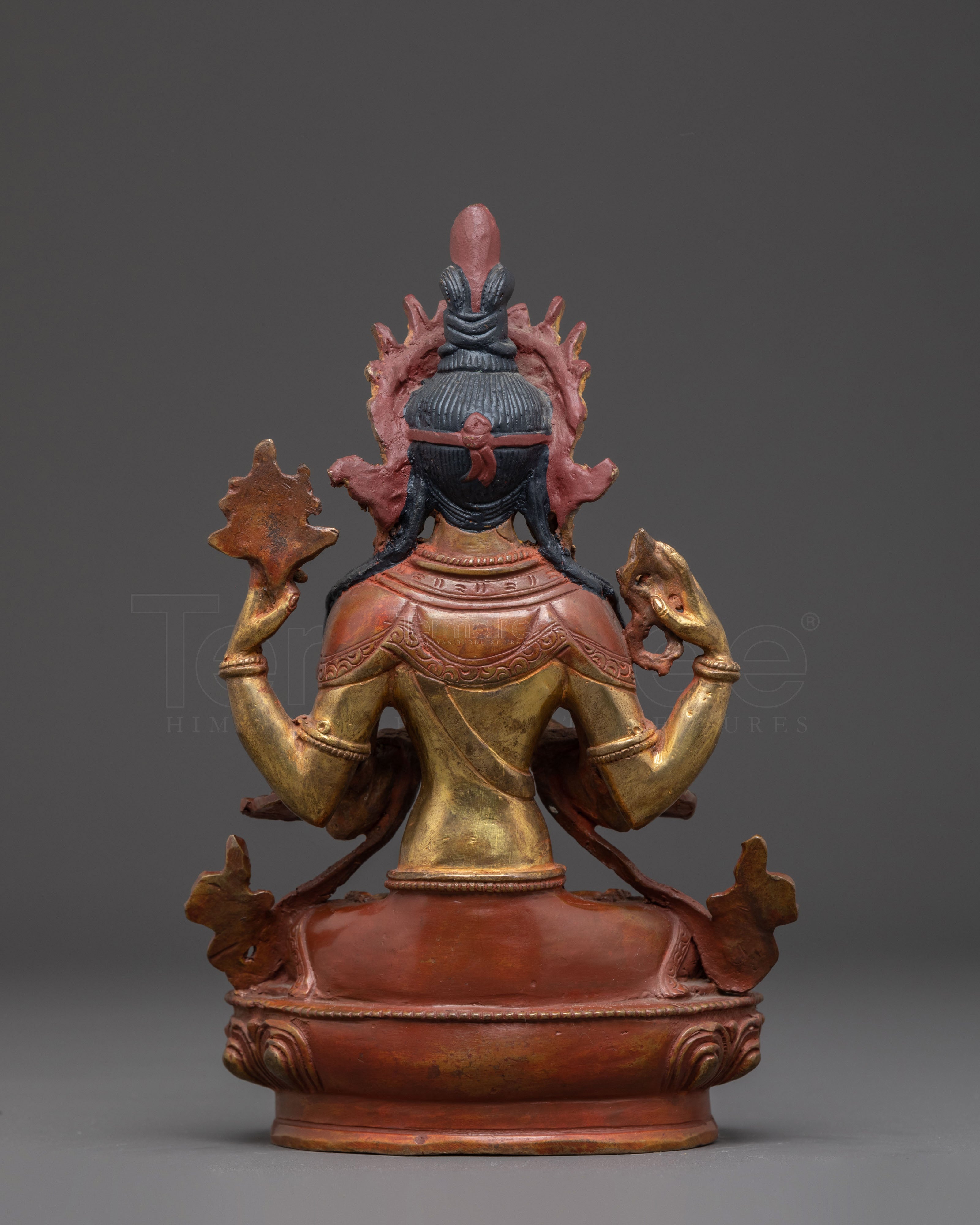 Chenrezig Tibetan Buddha Statue | Compassion and Serenity