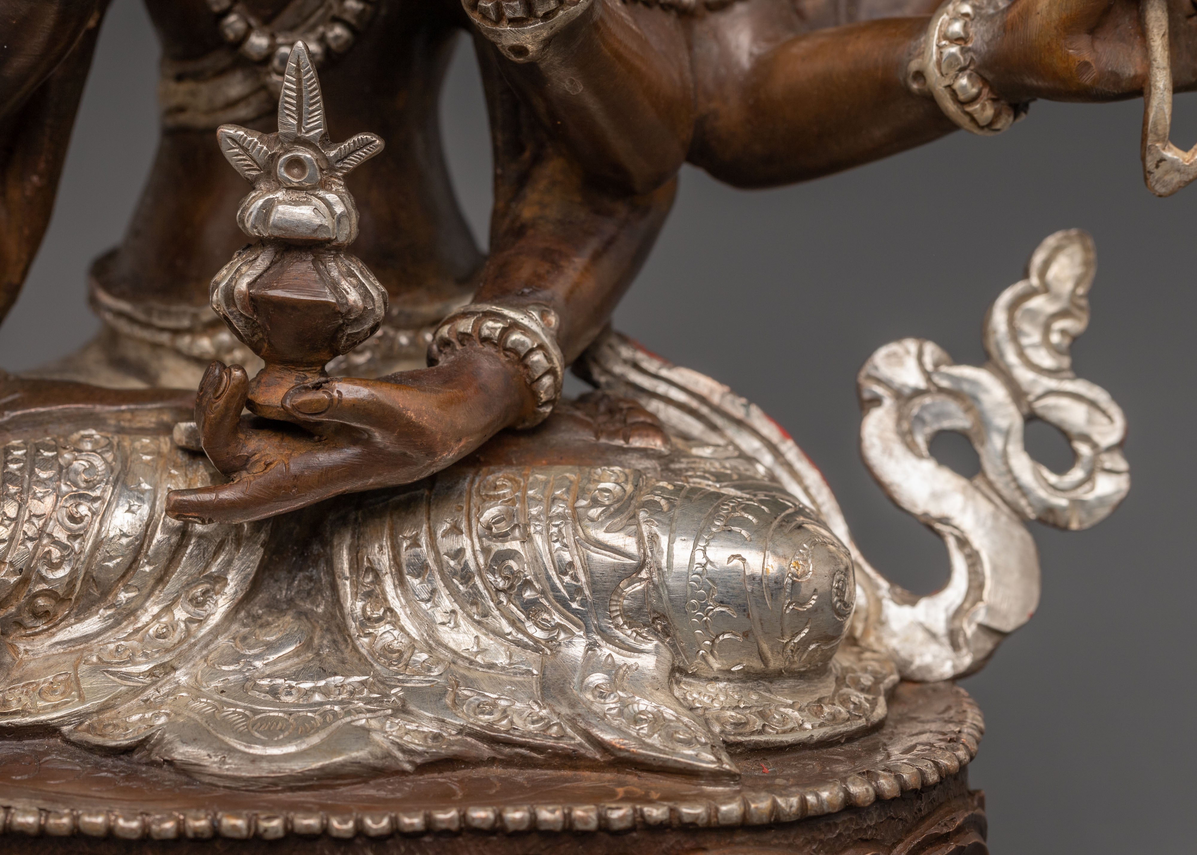 Handmade Namgyalma Statue: Protection from Untimely Death