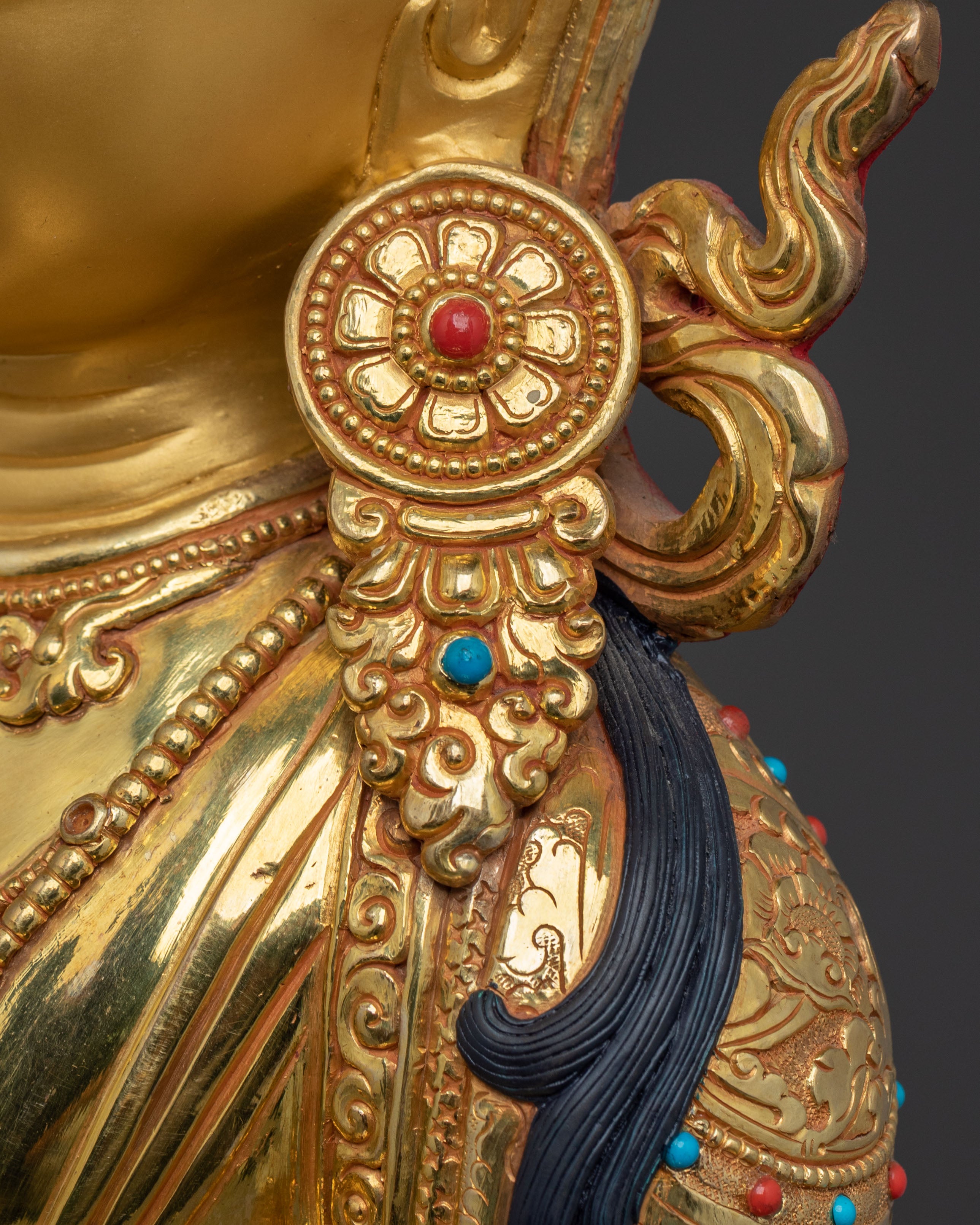 Amitayus Longevity and Health Statue | 24K Gold Gilded