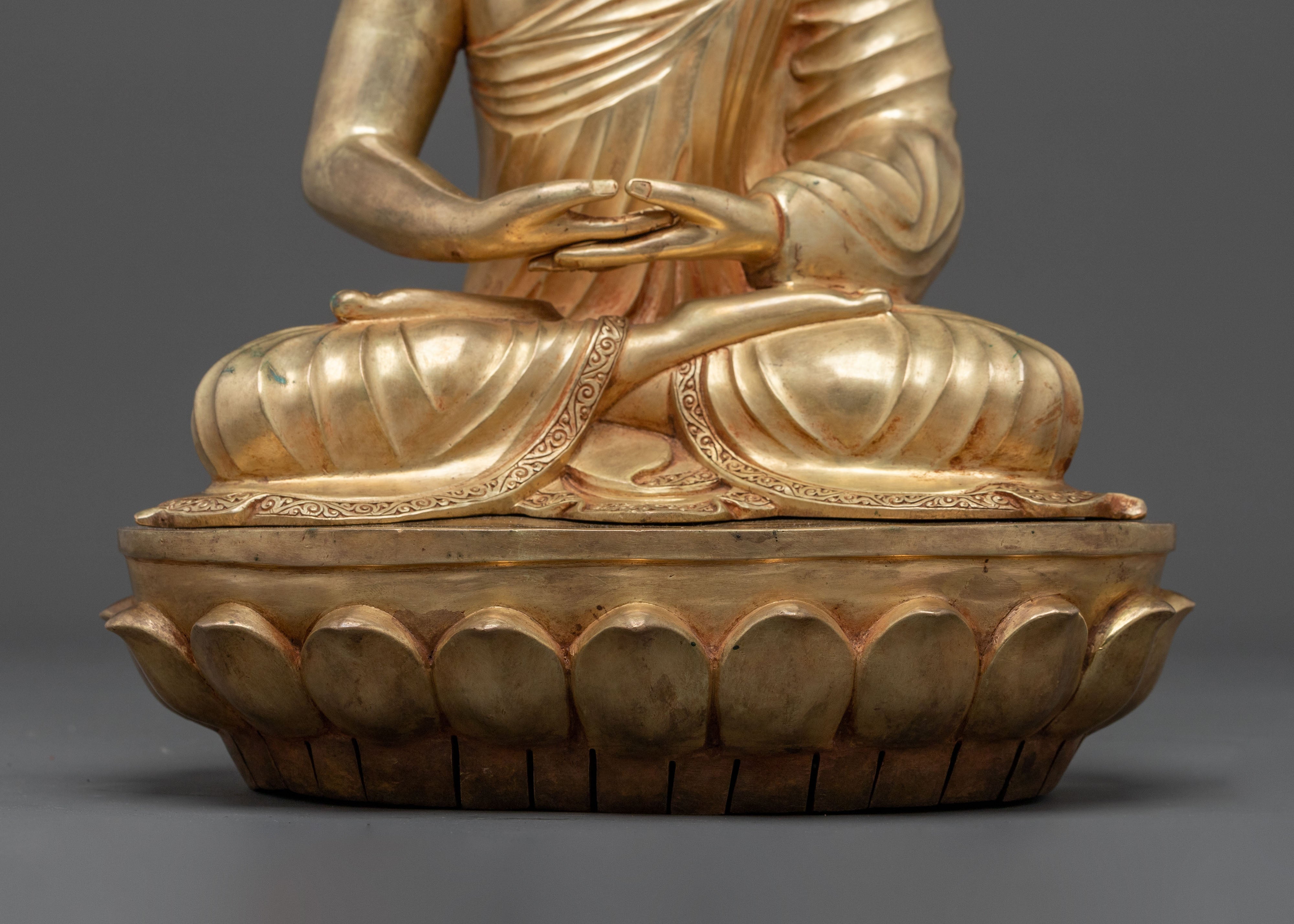 Buddhist Philosopher Naagarjuna Statue | Sacred Altar Sculpture