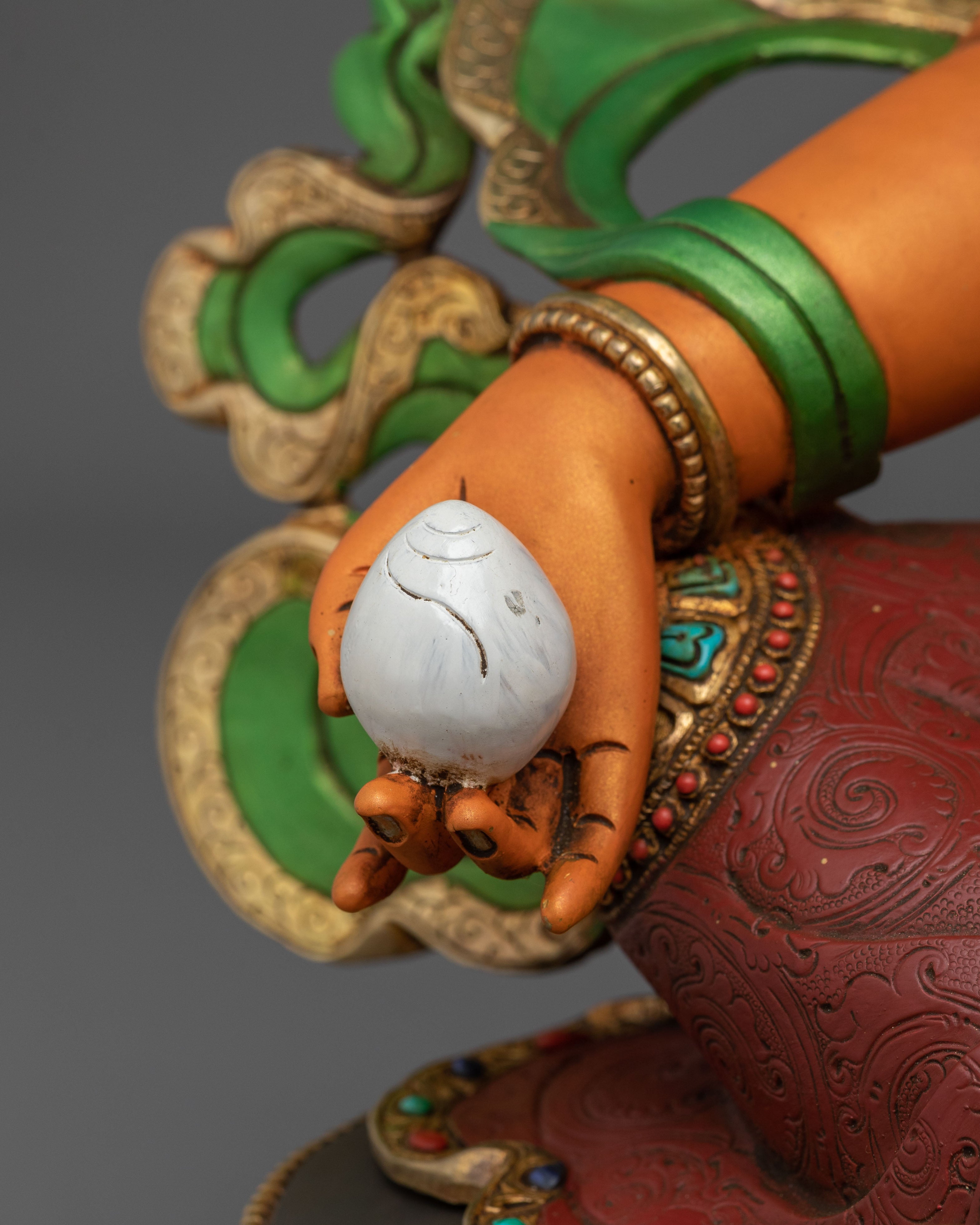 Handmade Dzambhala Kubera Statue | Tibetan God