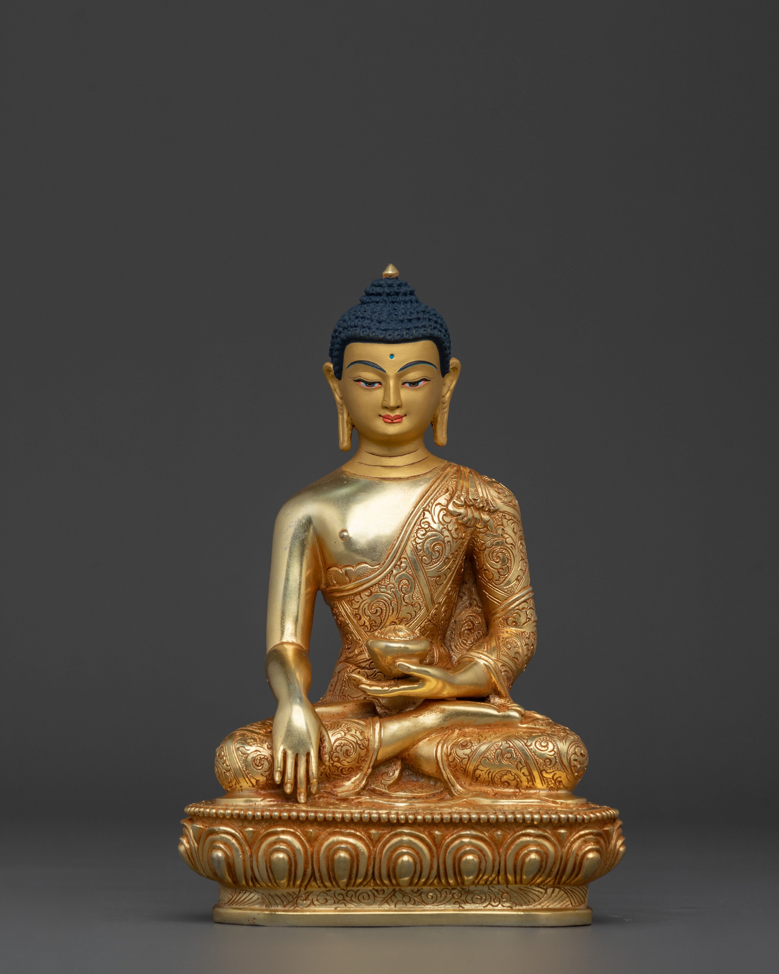 Shakyamuni Buddha Sacred Himalayan Statue