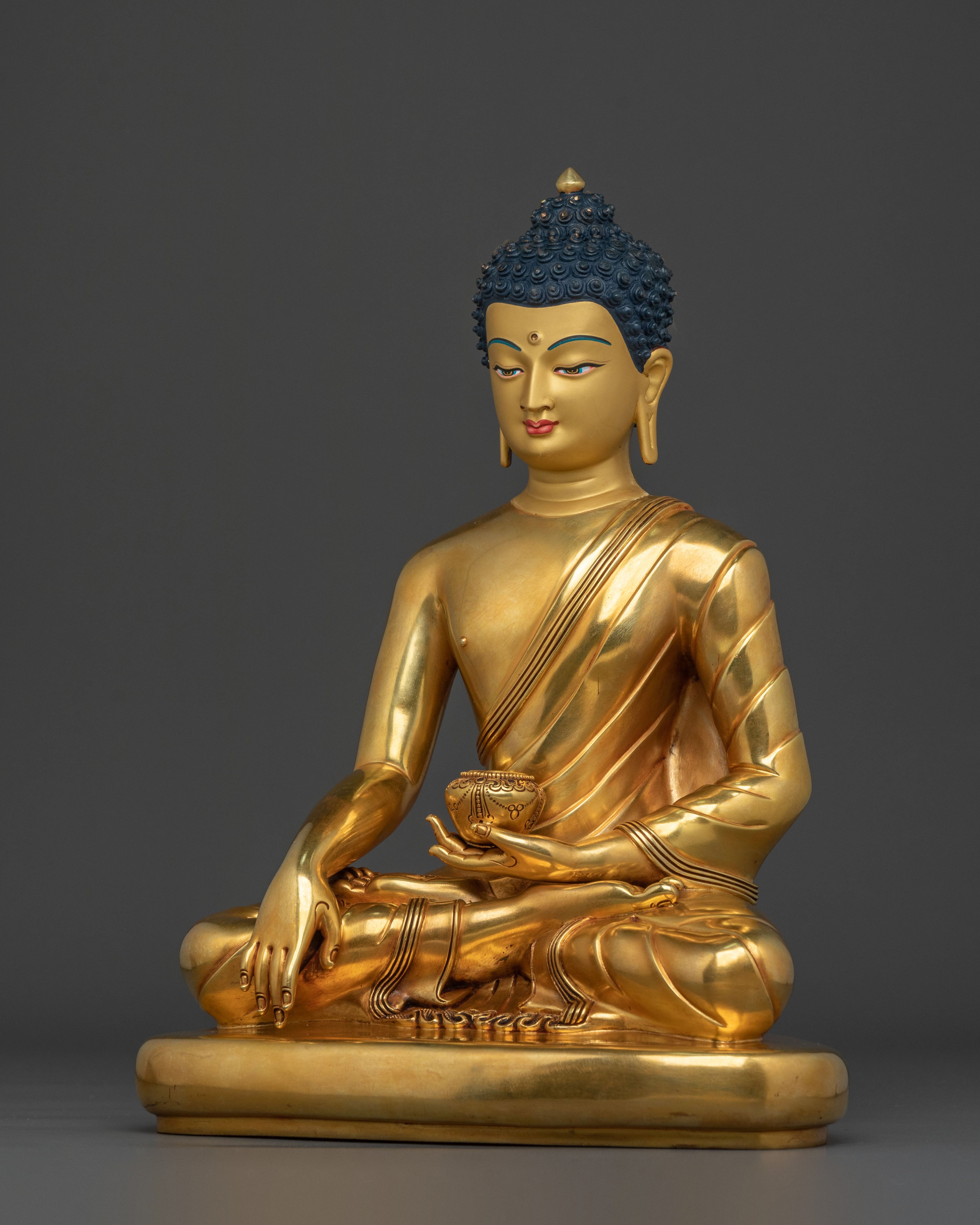 Golden Shakyamuni Buddha Statue | Home Decor