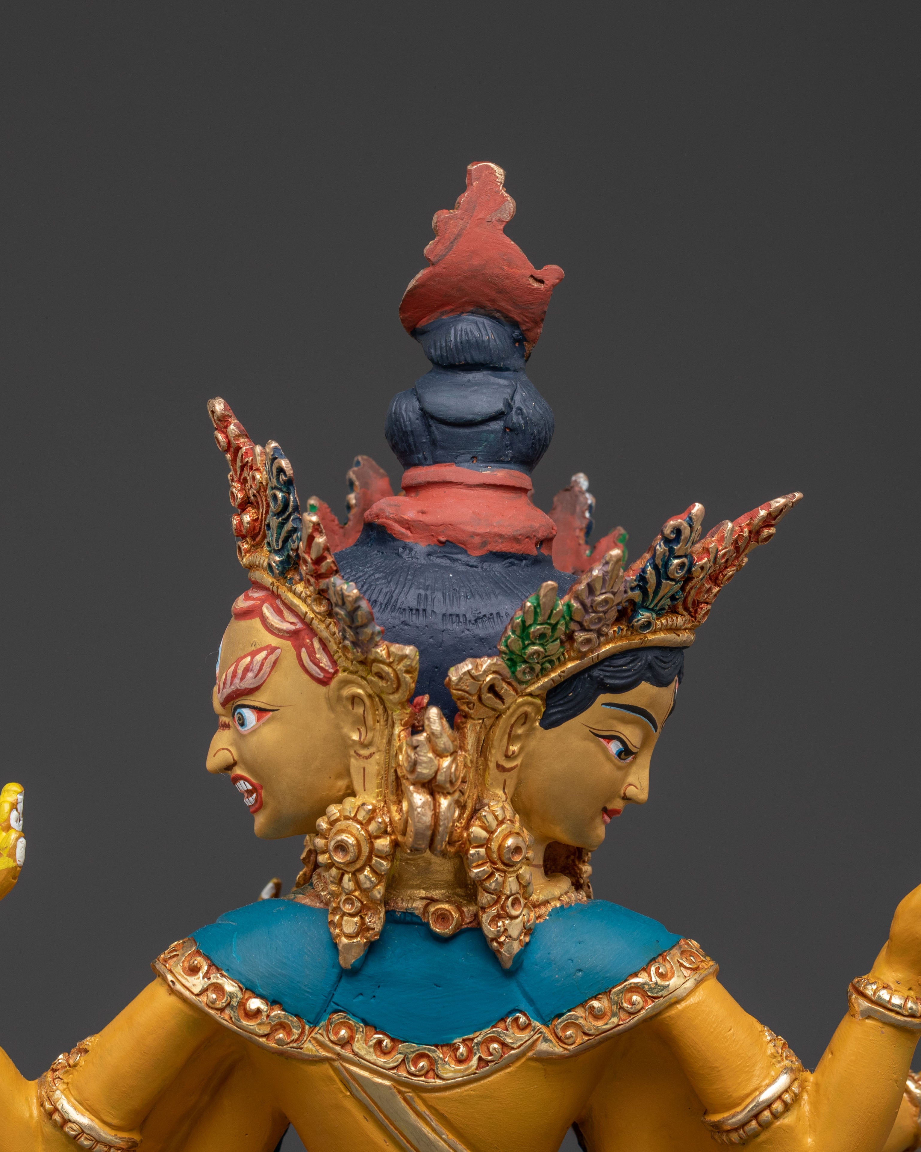 Golden Namgyalma Blessing Statue – Gilded Namgyalma Sculpture