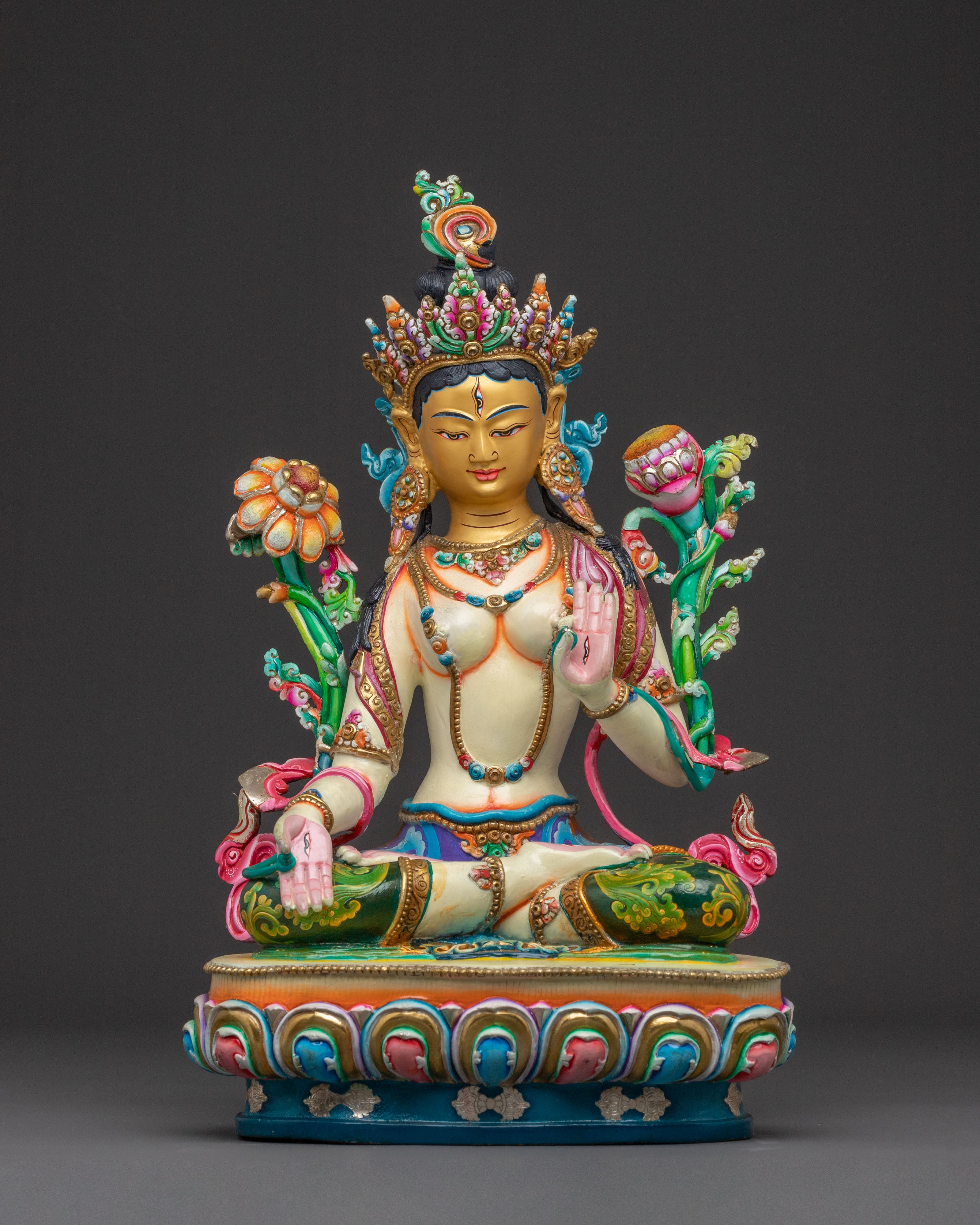 White Tara Statue