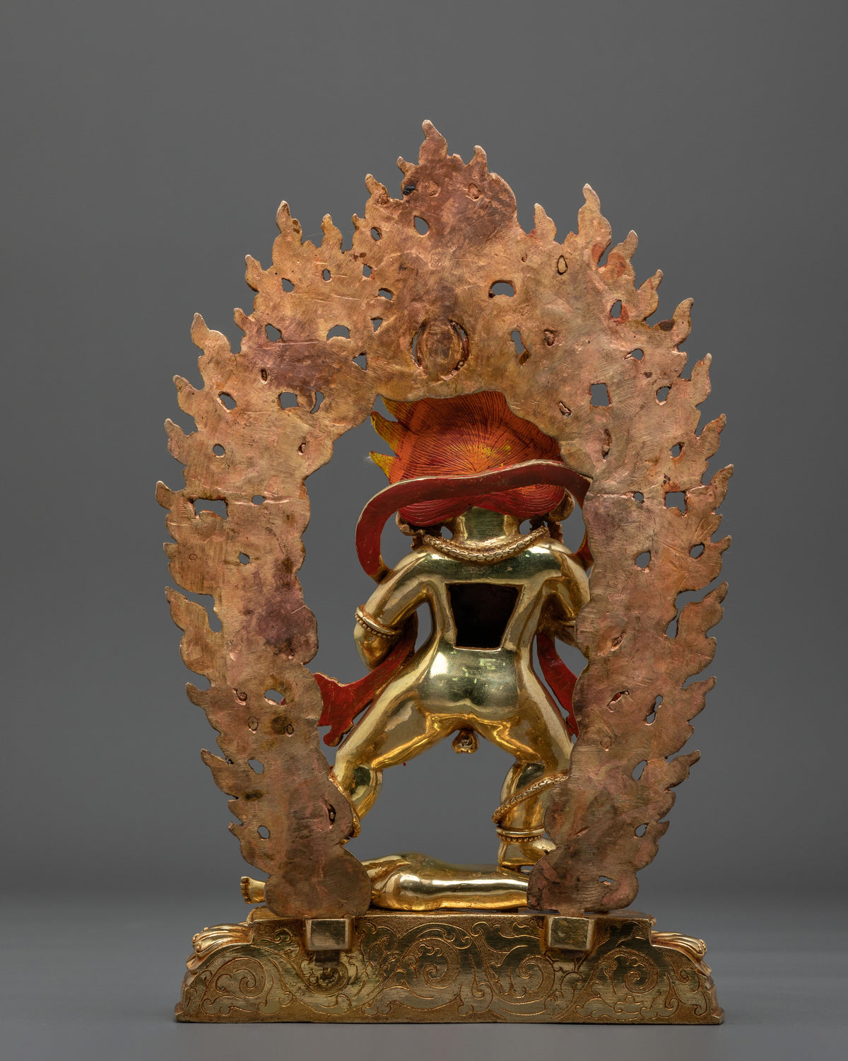 Black Dzambhala Statue | Sacred Buddhist Protector
