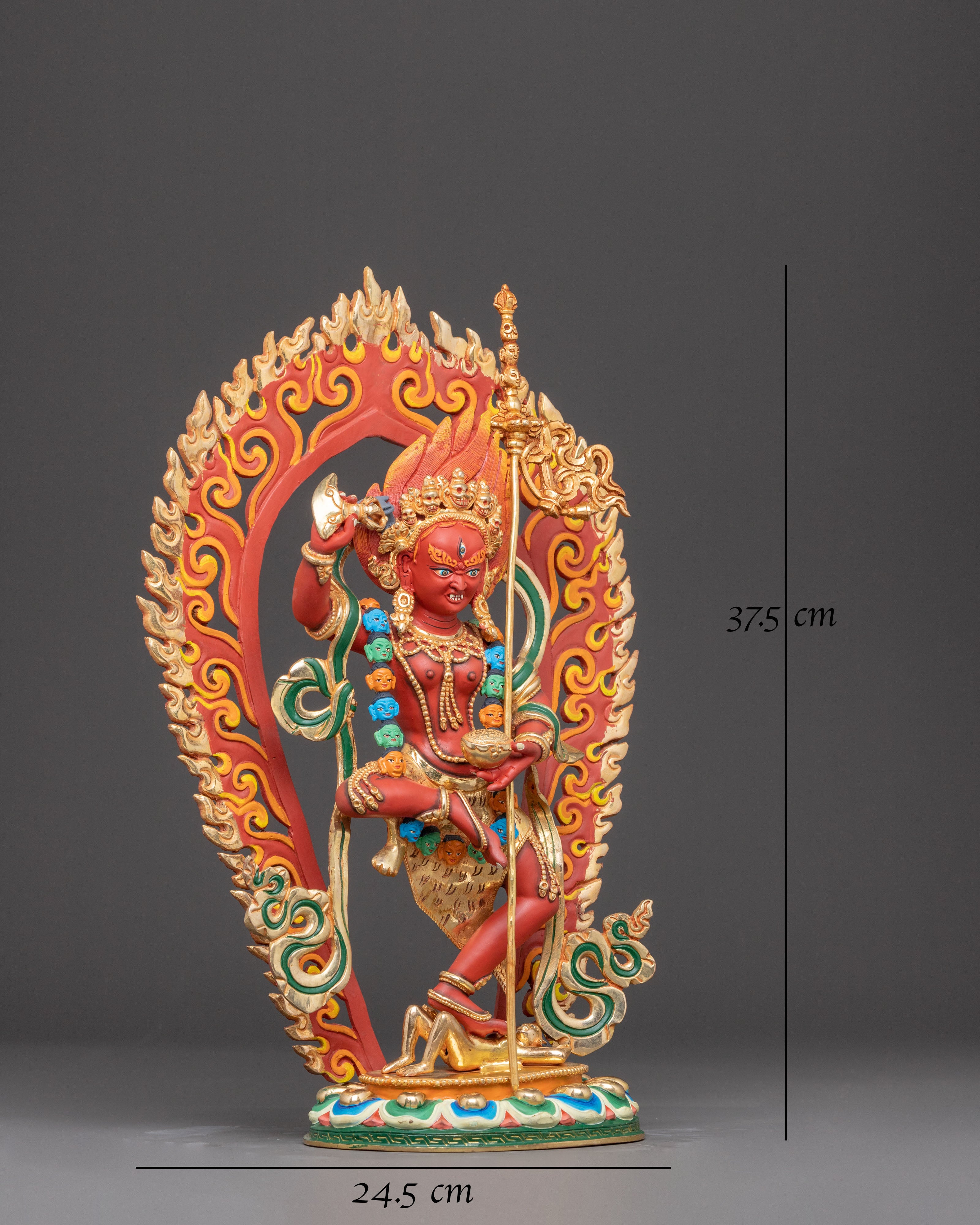 Dakini Vajravarahi Golden Statue
