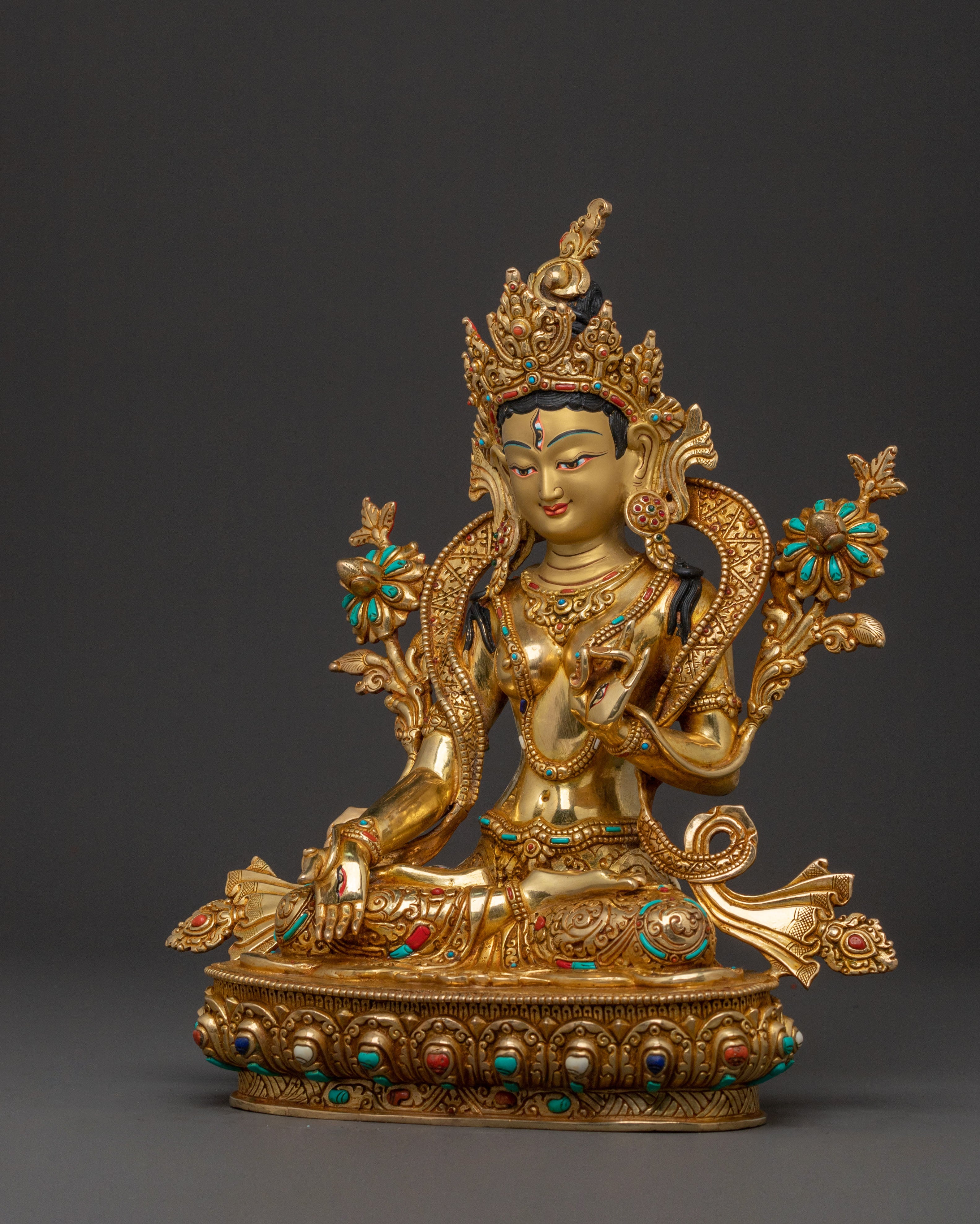 Mother White Tara Statue of Compassion and Protection