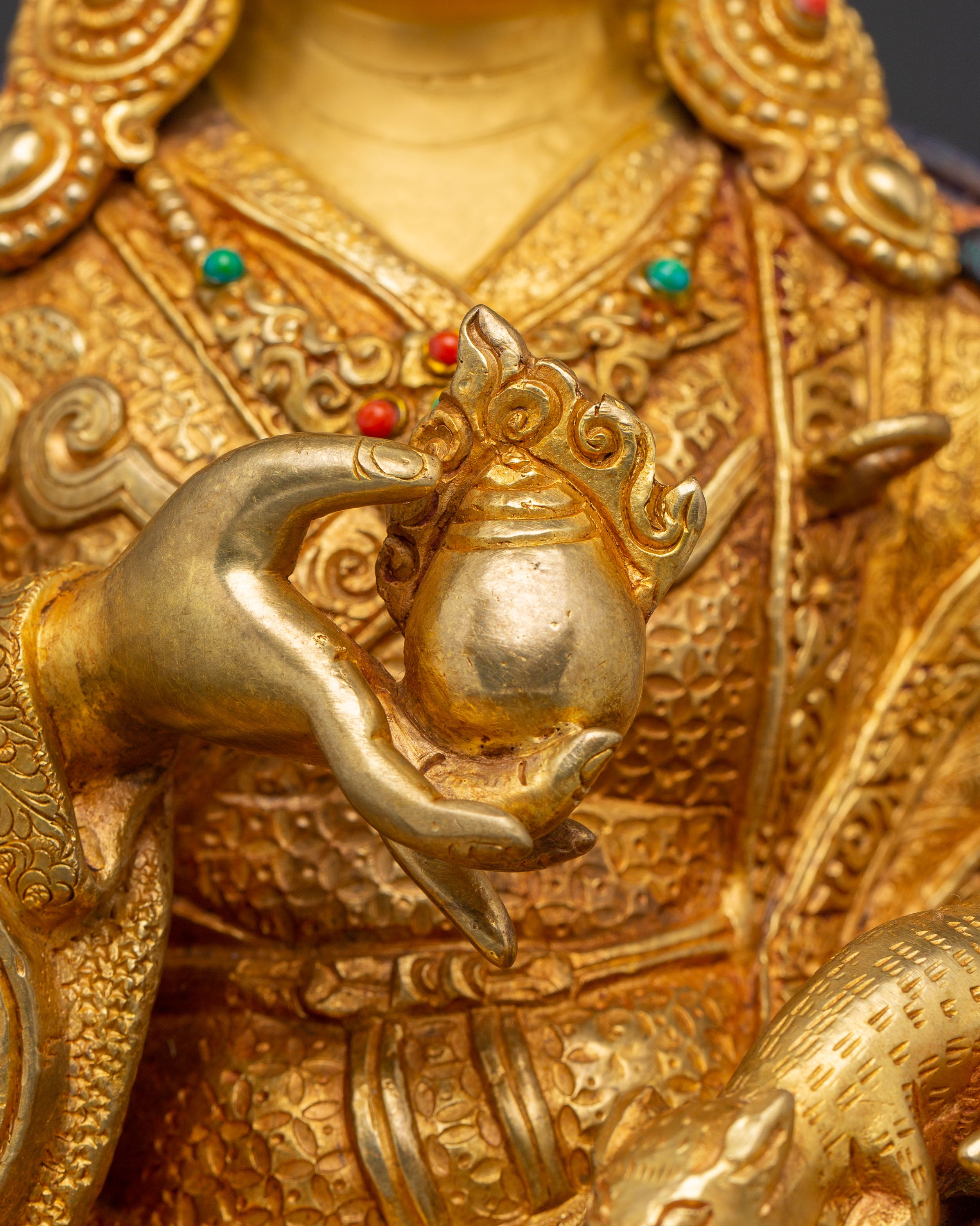 Statue of Guru Norla Manifestation of Guru Rinpoche | Divine Healer